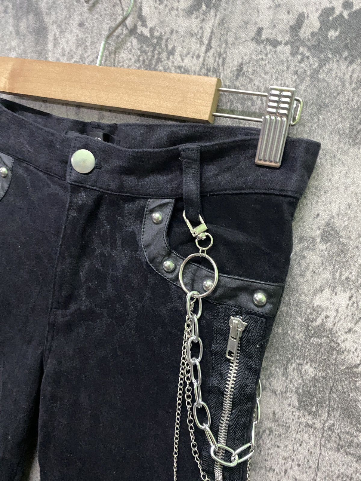 Hysteric Glamour × Japanese Brand × Seditionaries Japan PEXPOT REVENGE Punk Style Zipper Leopard Design Pant Size US 27 - 9 Thumbnail