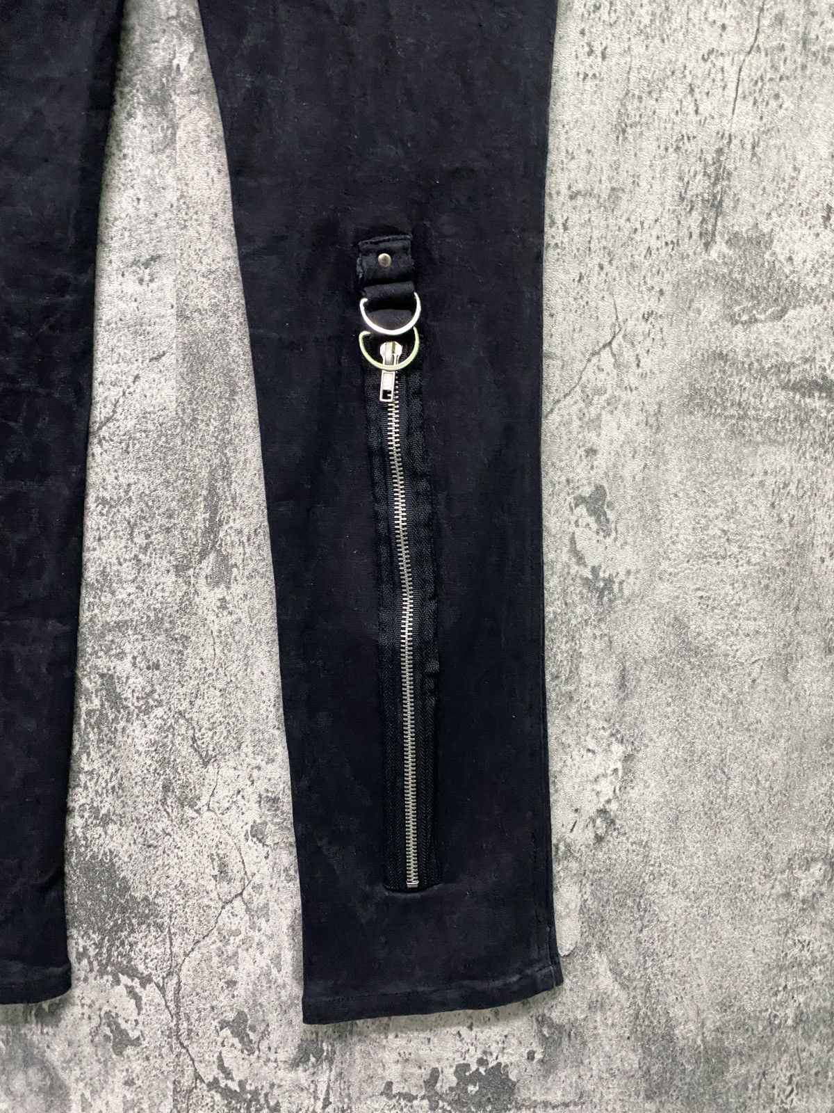 Hysteric Glamour × Japanese Brand × Seditionaries Japan PEXPOT REVENGE Punk Style Zipper Leopard Design Pant Size US 27 - 14 Thumbnail