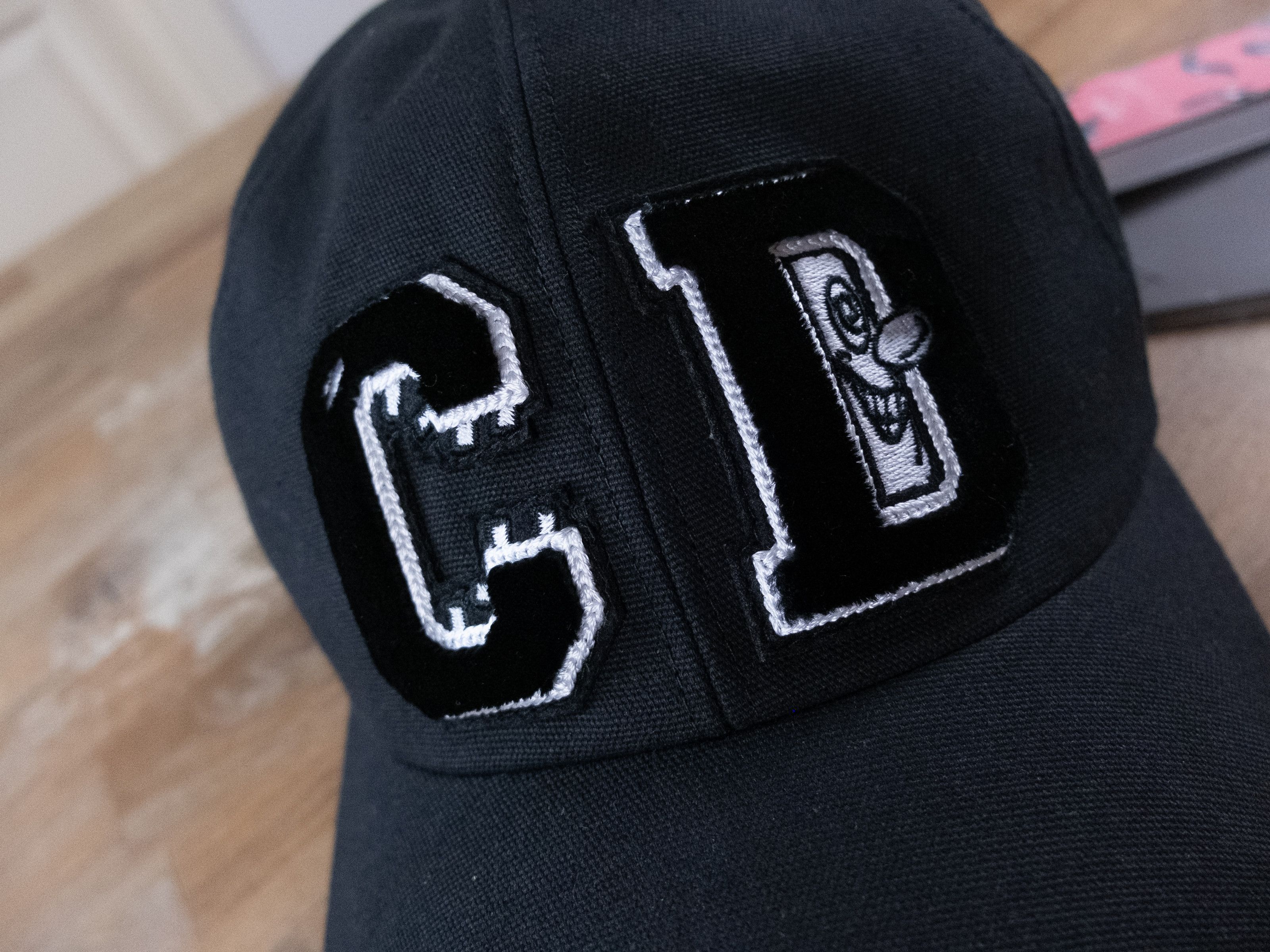 Dior Rare DIOR x KENNY SCHARF black CD logo baseball cap Medium Size ONE SIZE - 4 Thumbnail