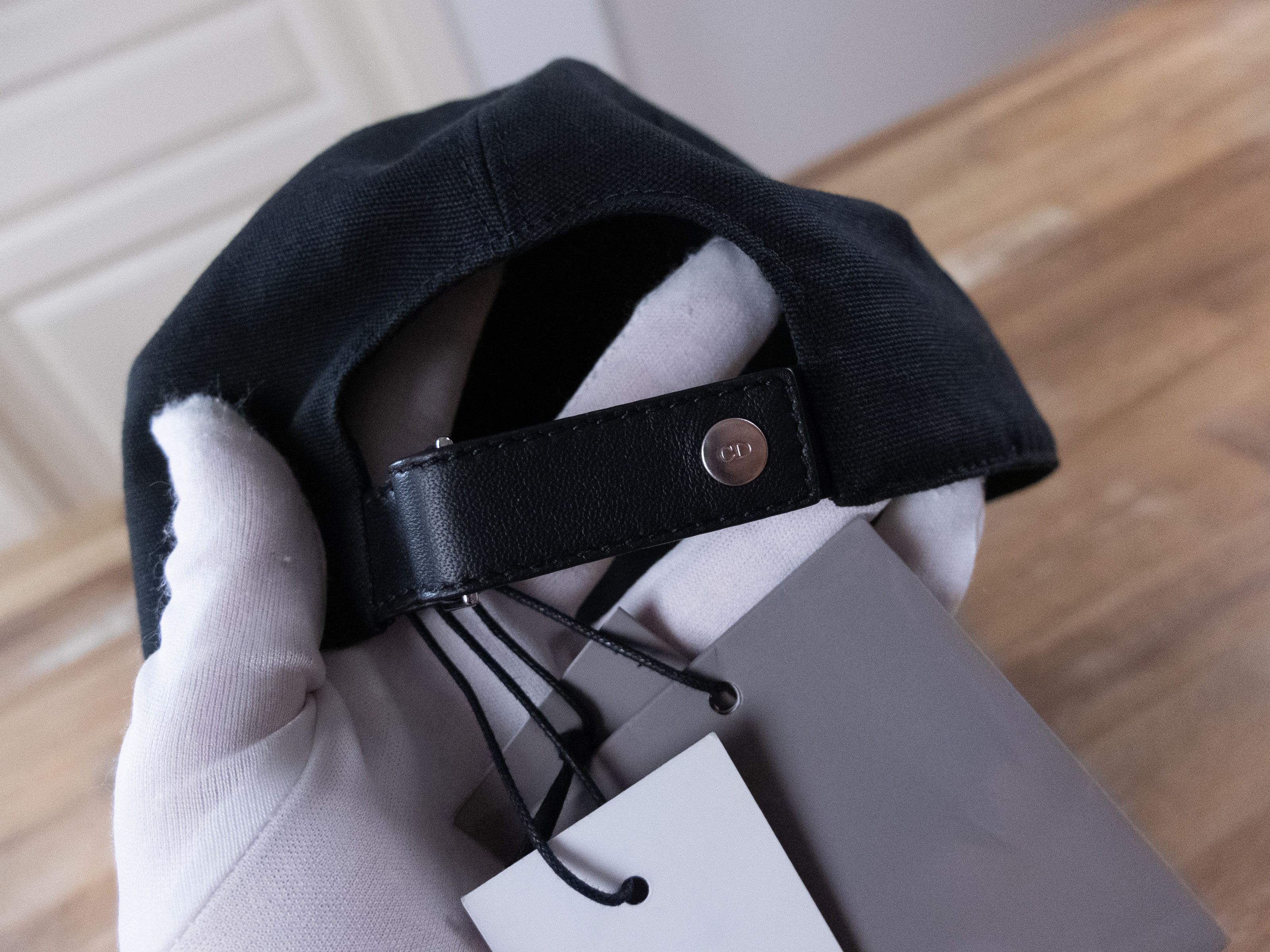 Dior Rare DIOR x KENNY SCHARF black CD logo baseball cap Medium Size ONE SIZE - 6 Thumbnail