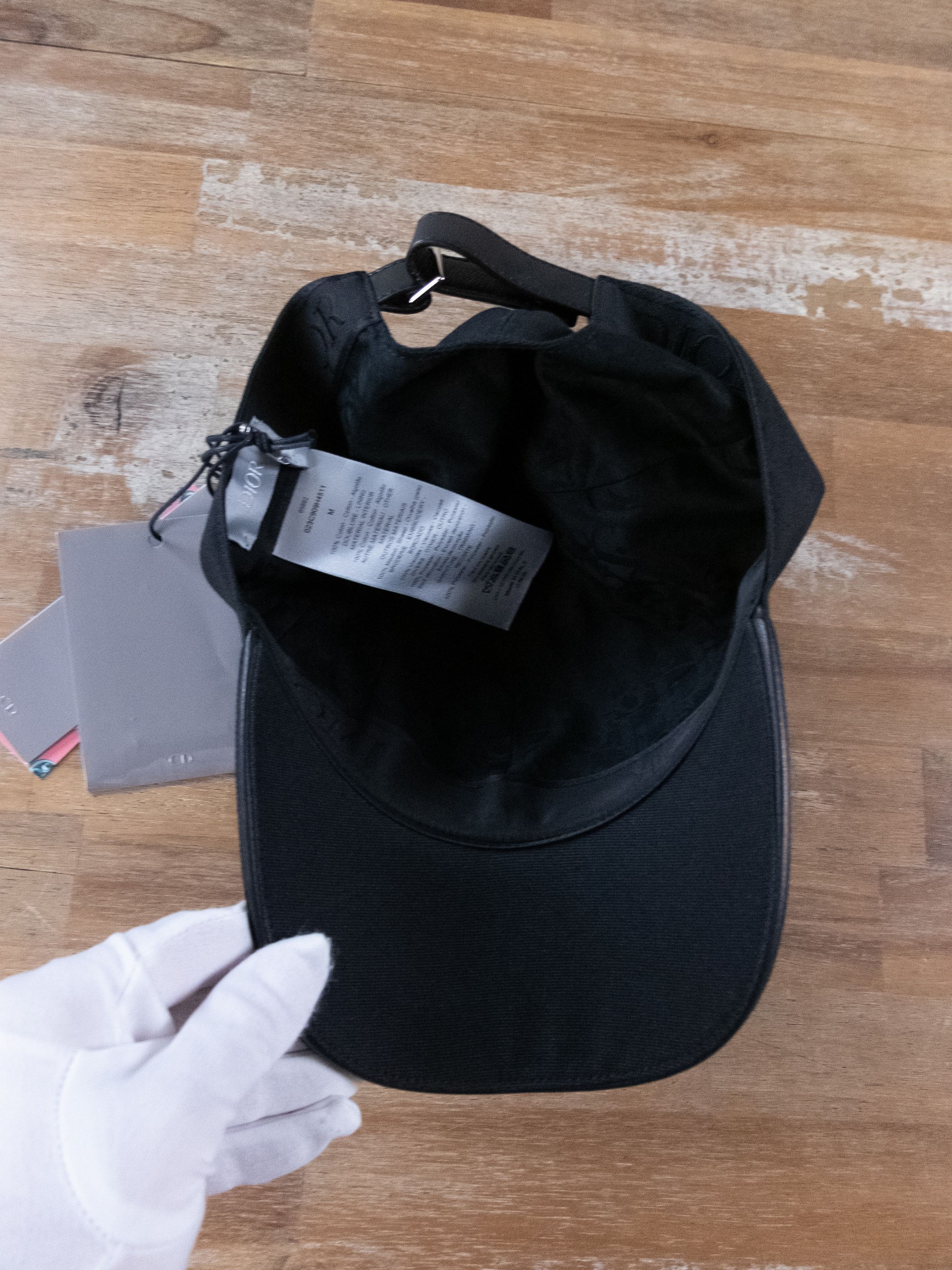 Dior Rare DIOR x KENNY SCHARF black CD logo baseball cap Medium Size ONE SIZE - 8 Thumbnail