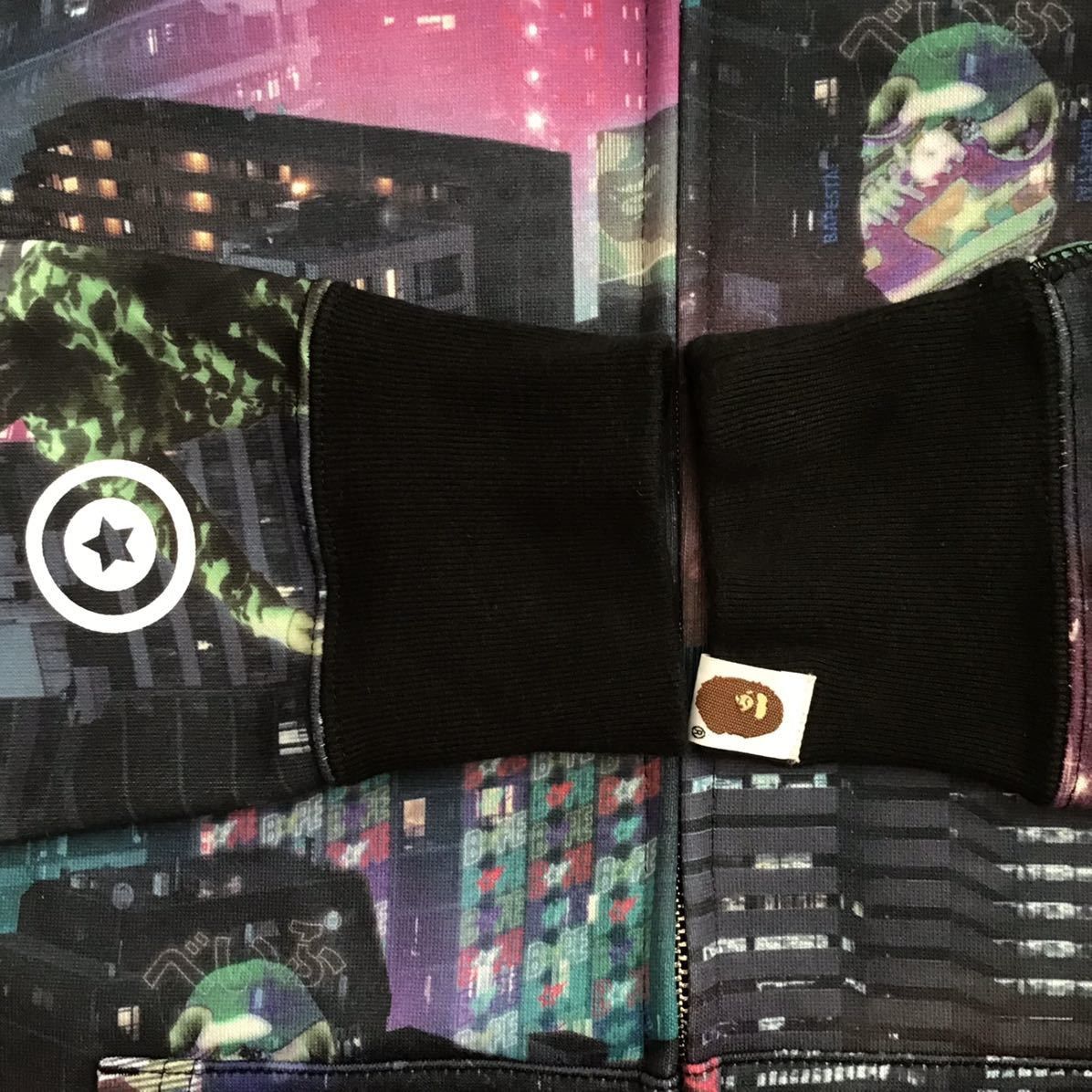 Bape BAPE NEON TOKYO shark full zip hoodie a bathing ape Size US S / EU 44-46 / 1 - 6 Thumbnail
