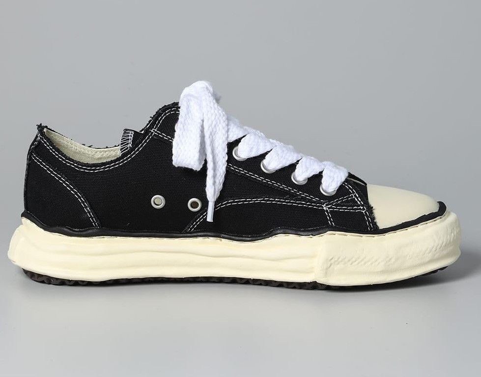 Maison MIHARA YASUHIRO MIHARA YASUHIRO OG PETERSON Vintage Sole Canvas Low black 41 Size US 8 / EU 41 - 8 Thumbnail
