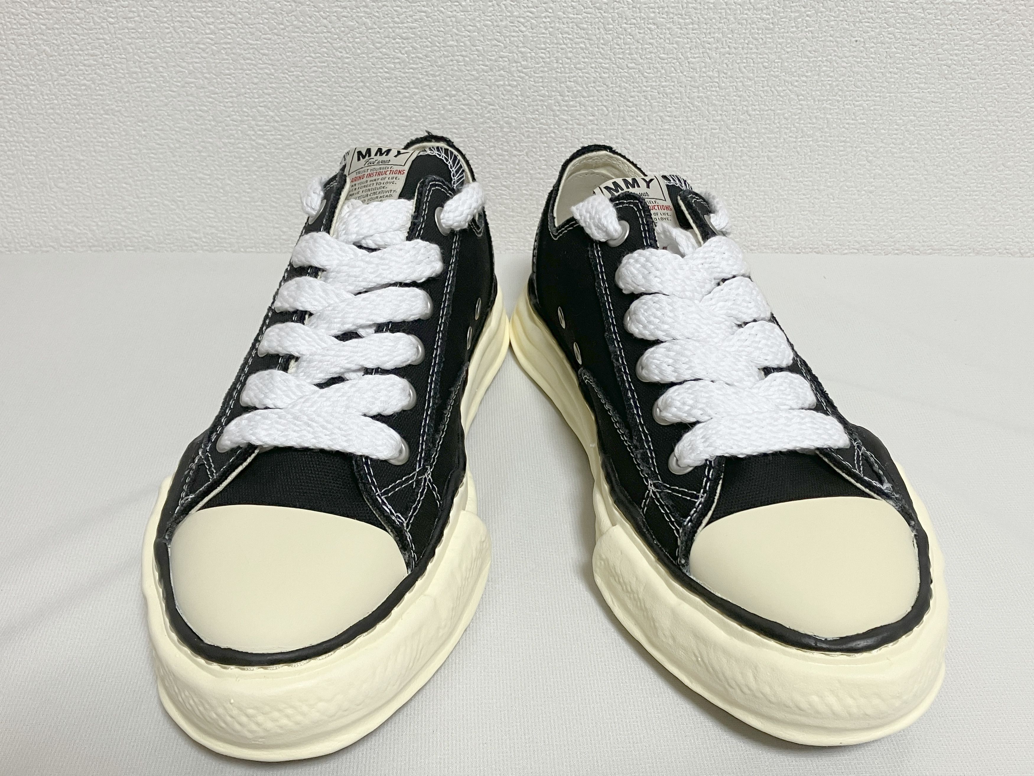 Maison MIHARA YASUHIRO MIHARA YASUHIRO OG PETERSON Vintage Sole Canvas Low black 42 Size US 9 / EU 42 - 4 Thumbnail