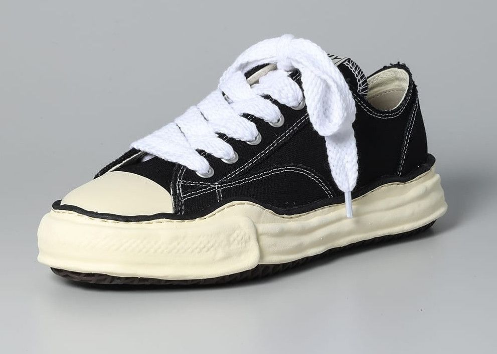 Maison MIHARA YASUHIRO MIHARA YASUHIRO OG PETERSON Vintage Sole Canvas Low black 42 Size US 9 / EU 42 - 7 Thumbnail