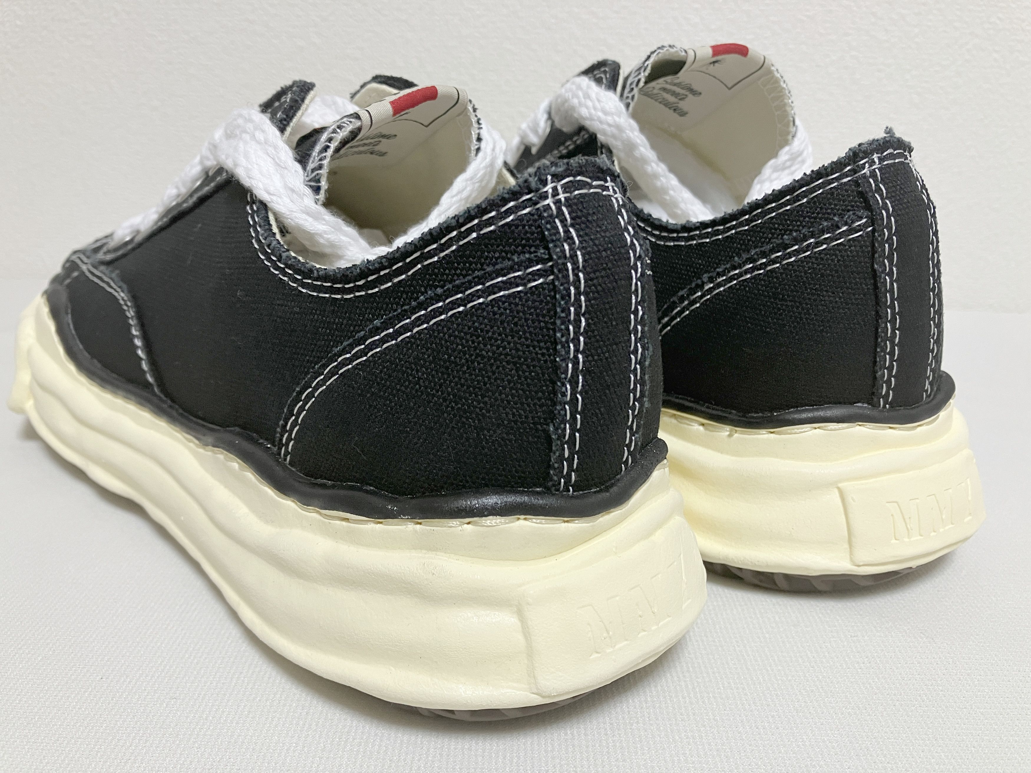 Maison MIHARA YASUHIRO MIHARA YASUHIRO OG PETERSON Vintage Sole Canvas Low black 42 Size US 9 / EU 42 - 3 Thumbnail