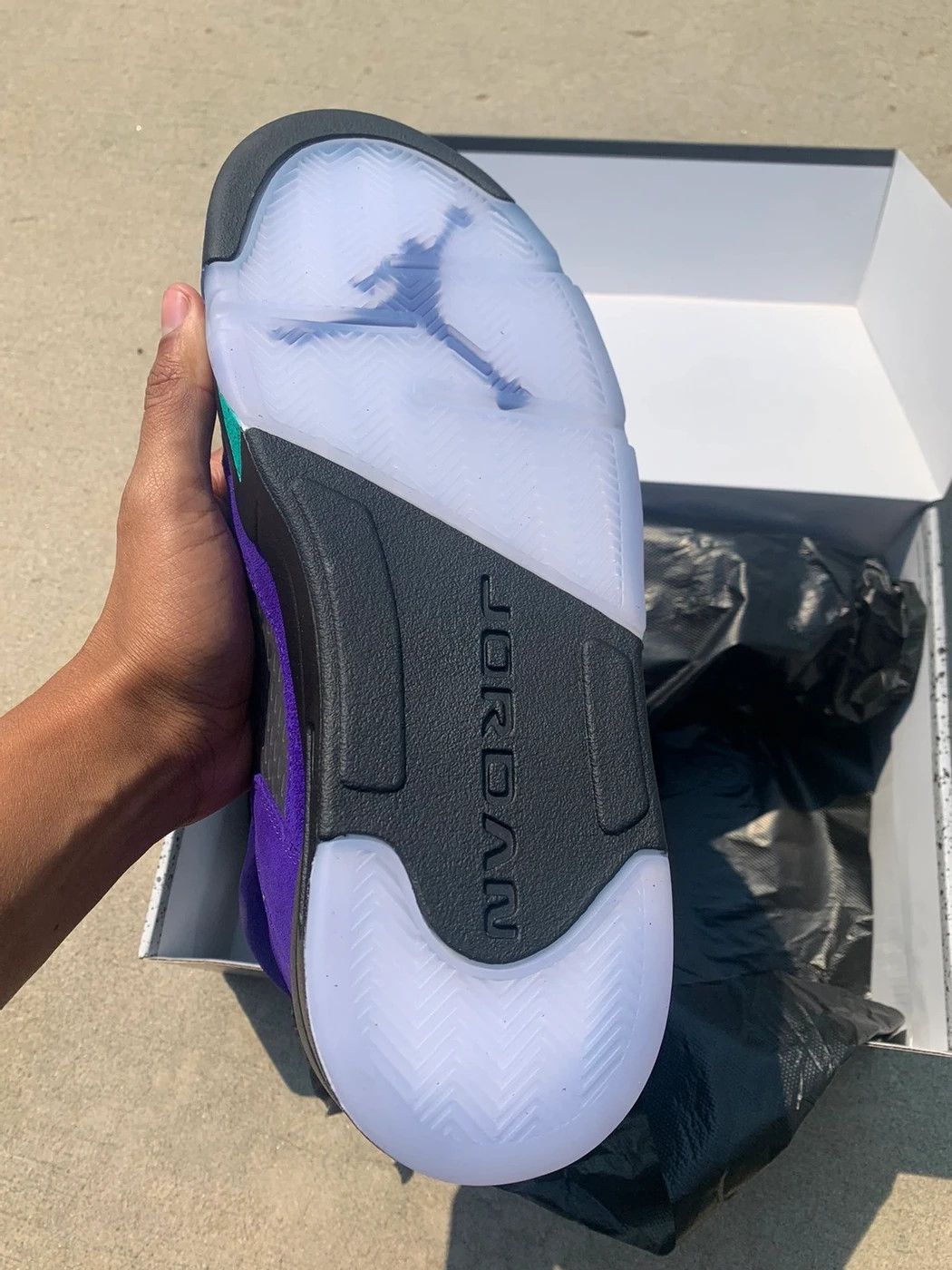 Nike Nike Air Jordan 5 Alternate Grape Size US 8 / EU 41 - 2 Thumbnail