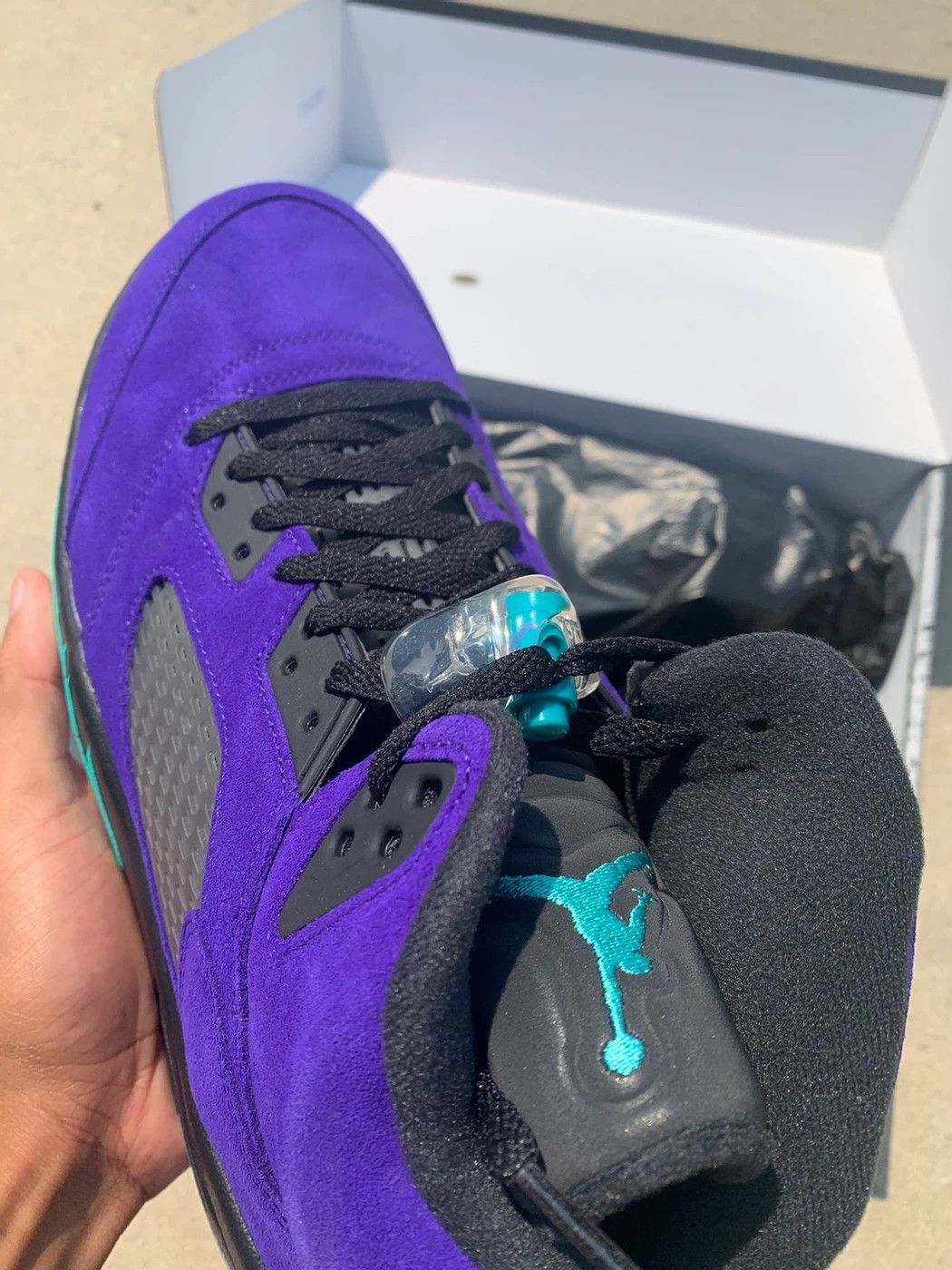 Nike Nike Air Jordan 5 Alternate Grape Size US 8 / EU 41 - 3 Thumbnail