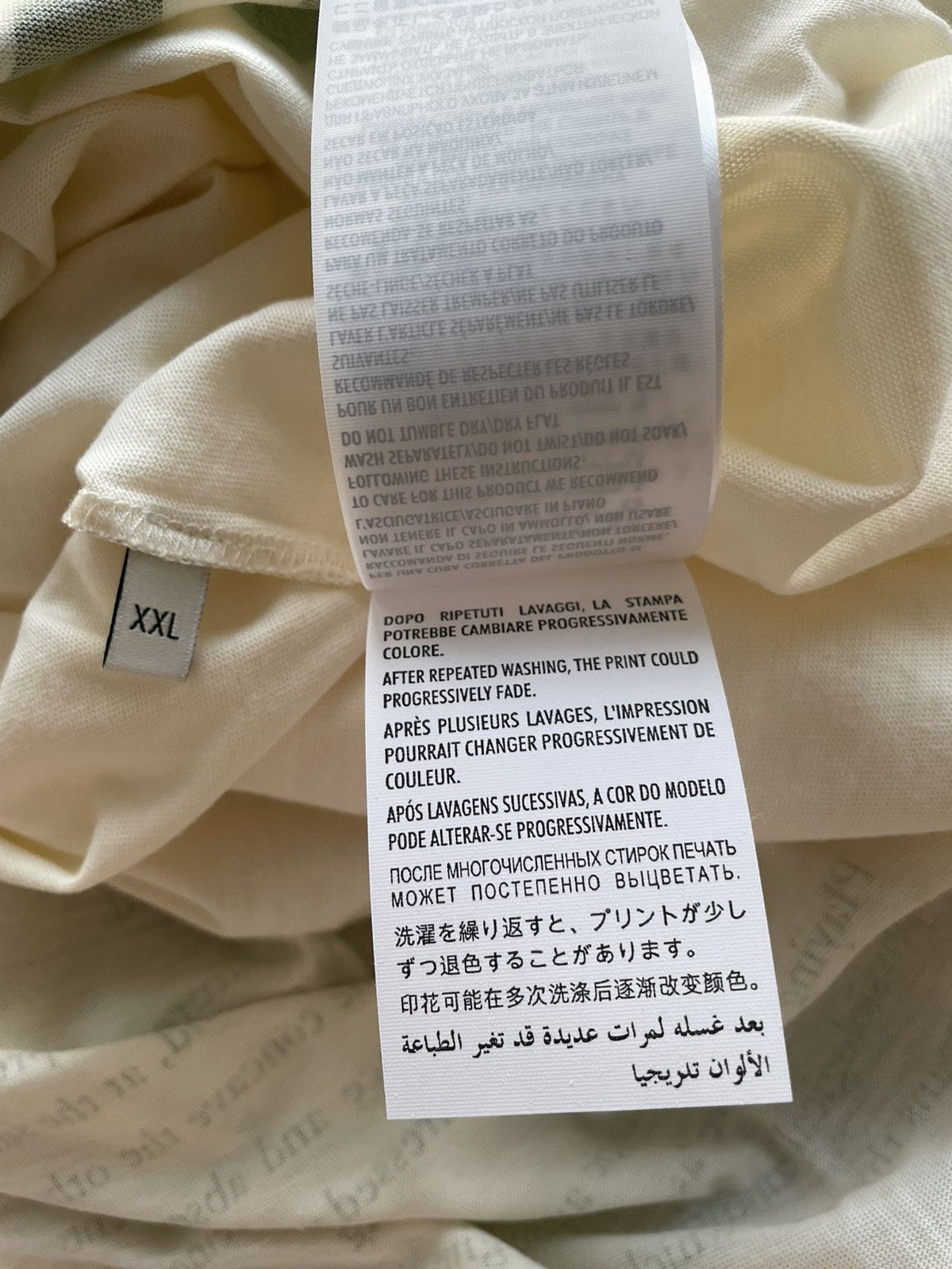 Gucci Rare Super Runway Brand New Gucci Logo Tee Limited Edition Size US XXL / EU 58 / 5 - 13 Thumbnail
