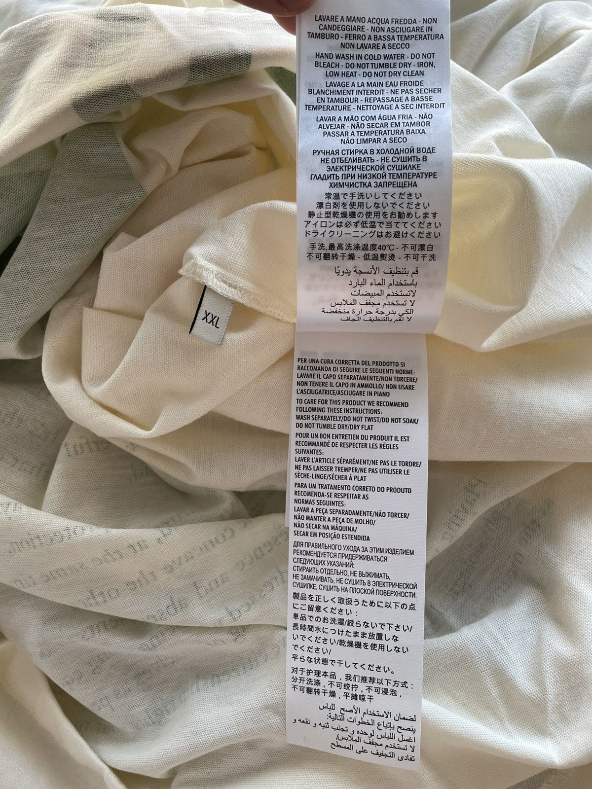 Gucci Rare Super Runway Brand New Gucci Logo Tee Limited Edition Size US XXL / EU 58 / 5 - 12 Thumbnail