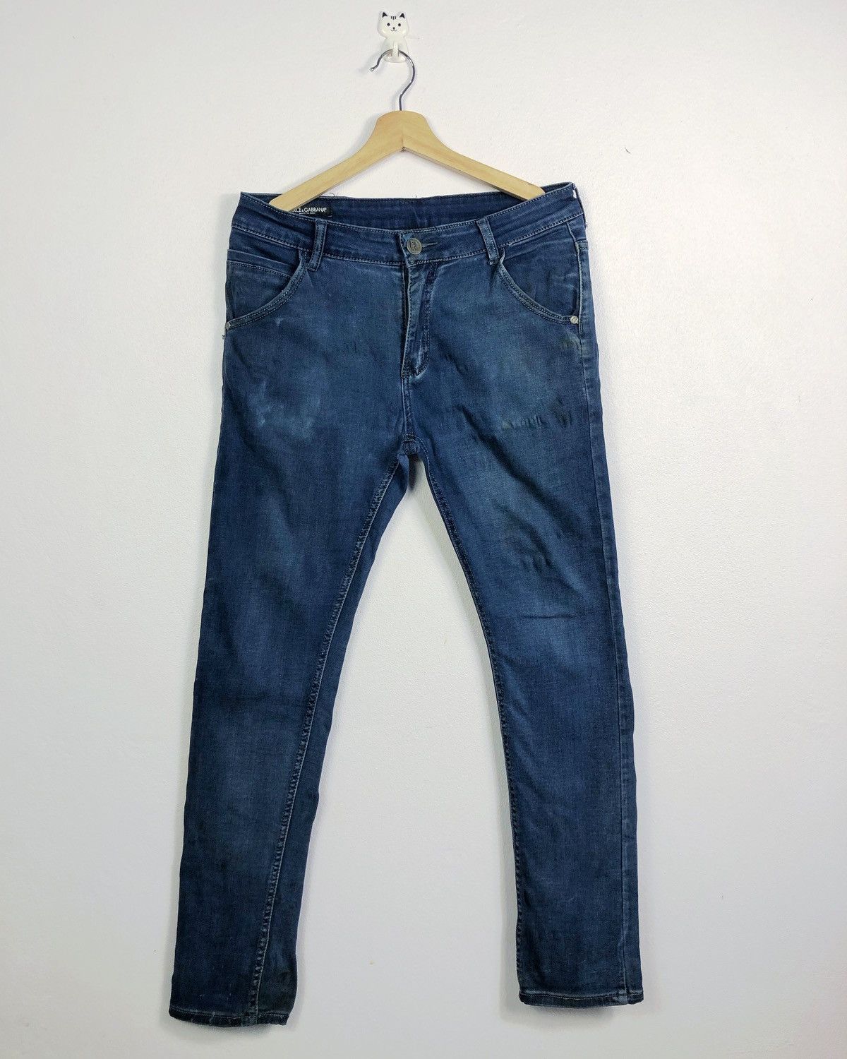 Dolce & Gabbana Rare Dolce & Gabbana Distressed Denim Jeans Made in Italy Size US 32 / EU 48 - 1 Thumbnail