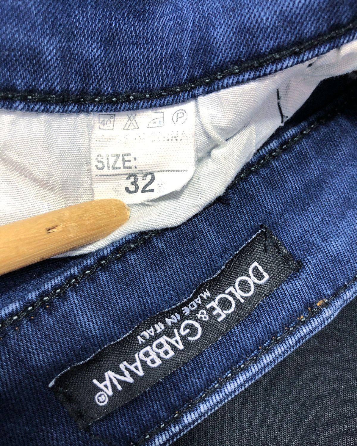 Dolce & Gabbana Rare Dolce & Gabbana Distressed Denim Jeans Made in Italy Size US 32 / EU 48 - 13 Thumbnail