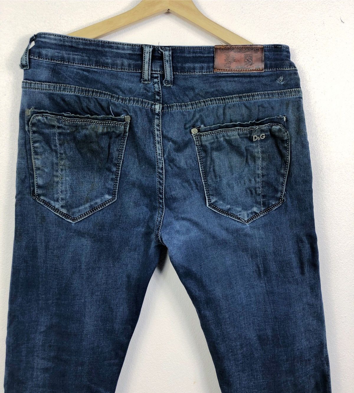 Dolce & Gabbana Rare Dolce & Gabbana Distressed Denim Jeans Made in Italy Size US 32 / EU 48 - 7 Thumbnail