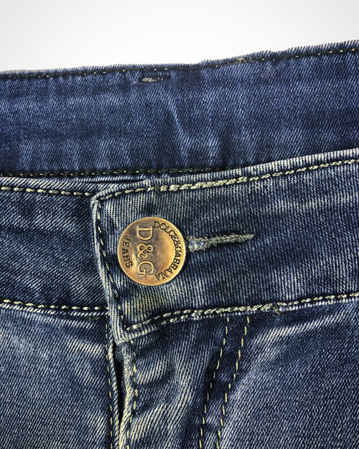 Dolce & Gabbana Rare Dolce & Gabbana Distressed Denim Jeans Made in Italy Size US 32 / EU 48 - 5 Thumbnail