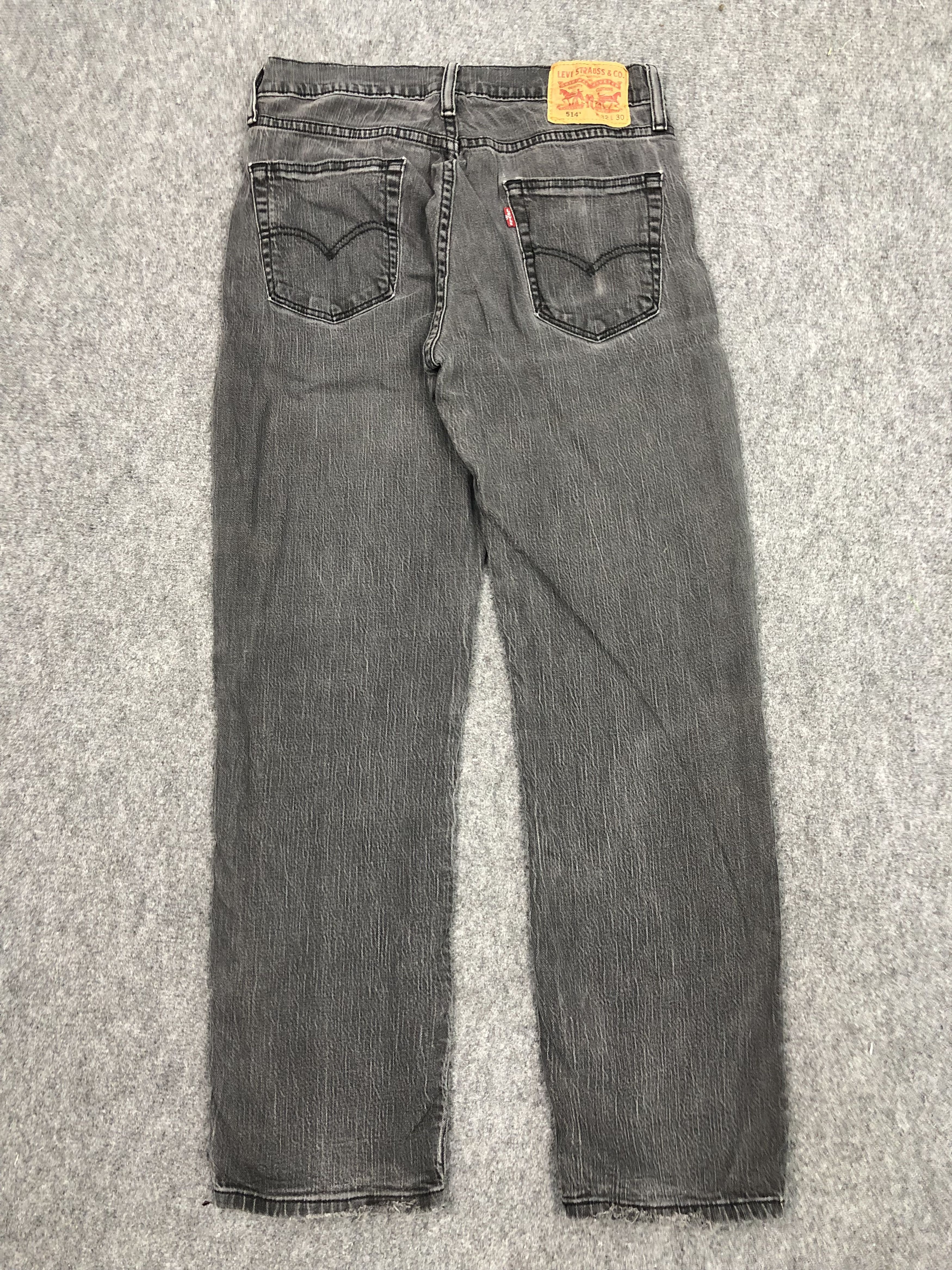 Levi's Vintage Levis 514 Black Denim DP0270 Size US 30 / EU 46 - 2 Thumbnail