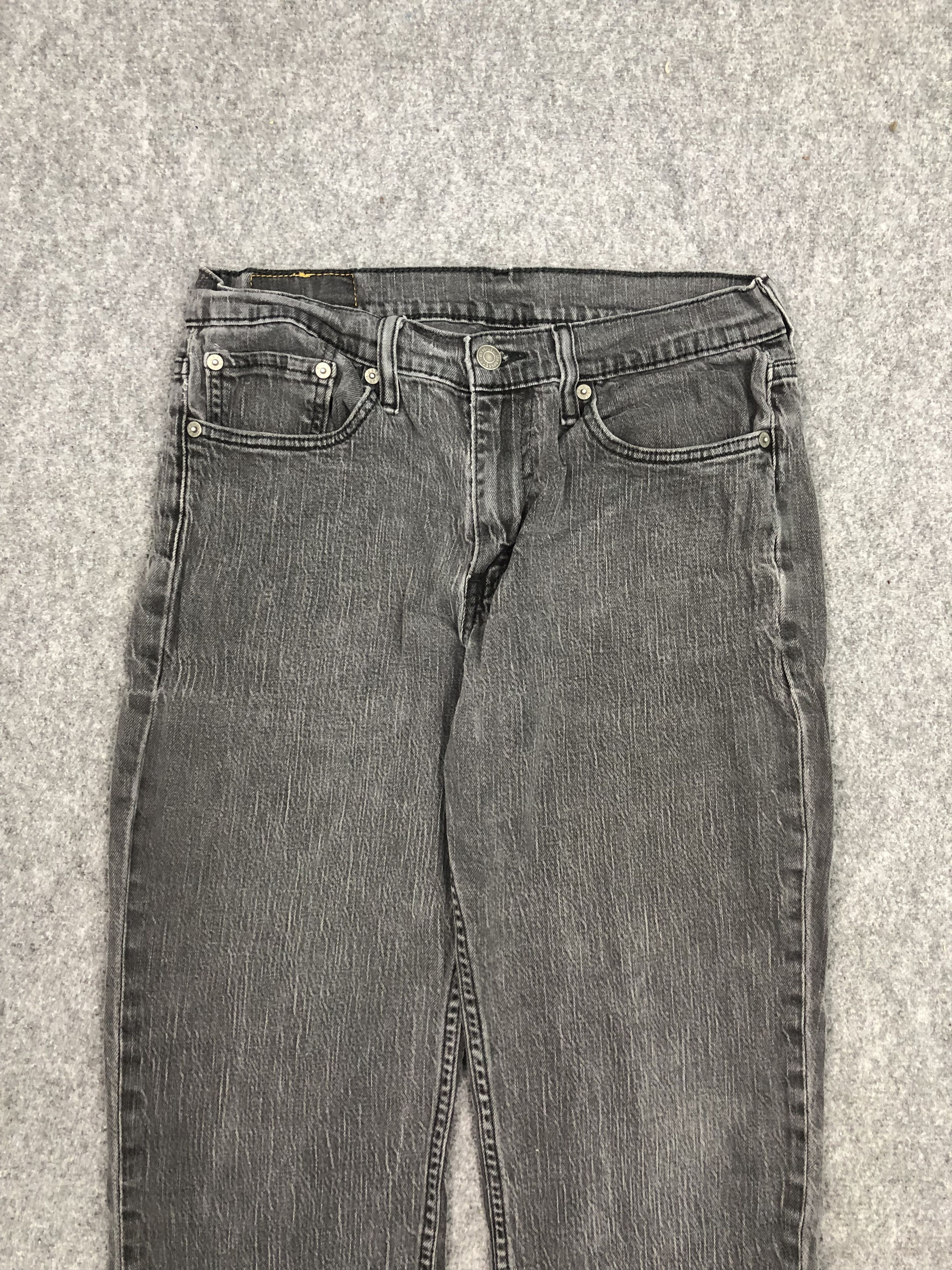 Levi's Vintage Levis 514 Black Denim DP0270 Size US 30 / EU 46 - 3 Thumbnail