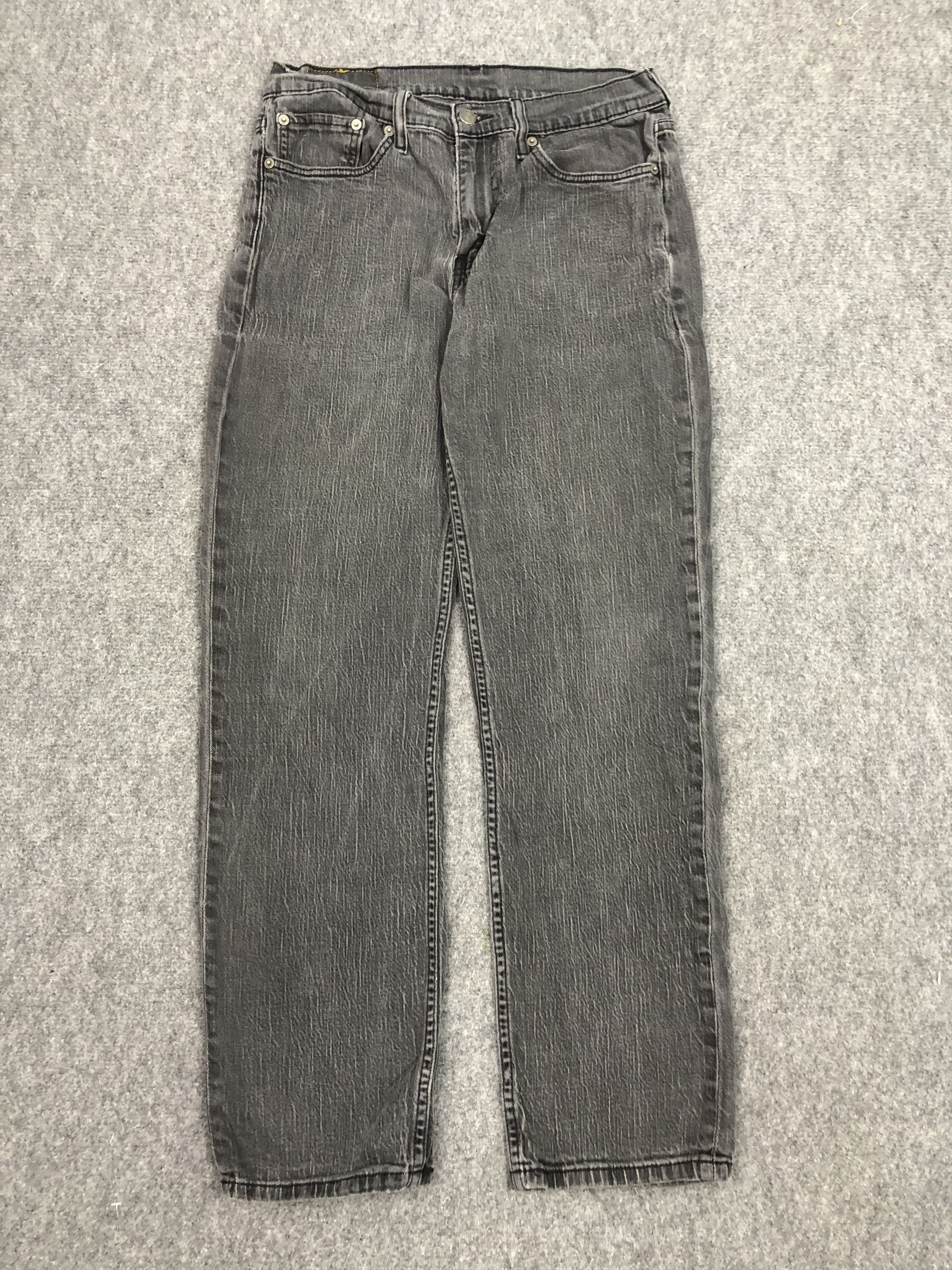 Levi's Vintage Levis 514 Black Denim DP0270 Size US 30 / EU 46 - 1 Thumbnail