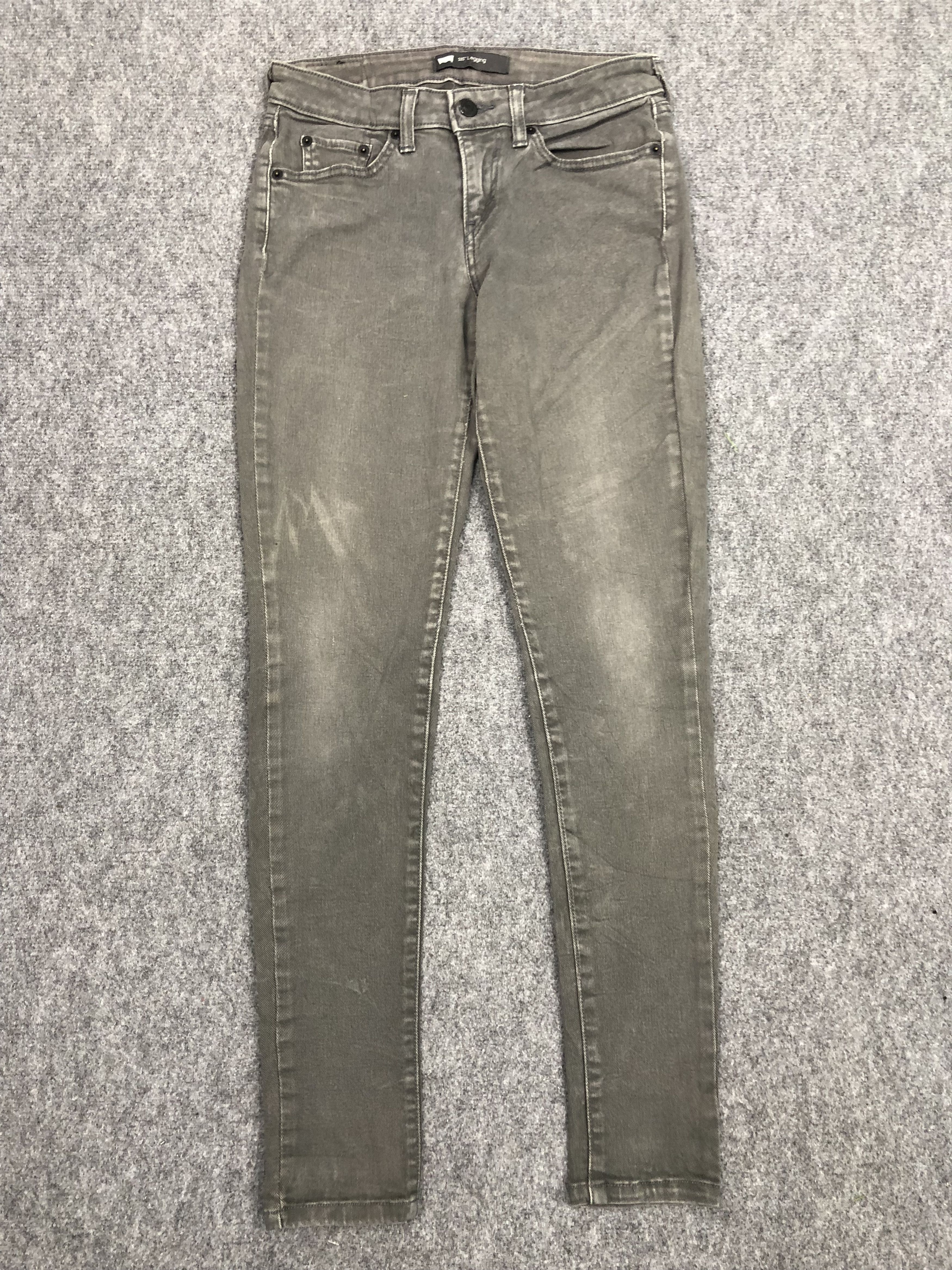 Levi's Vintage Levis Black Skinny Denim DP0314 Size US 30 / EU 46 - 1 Thumbnail