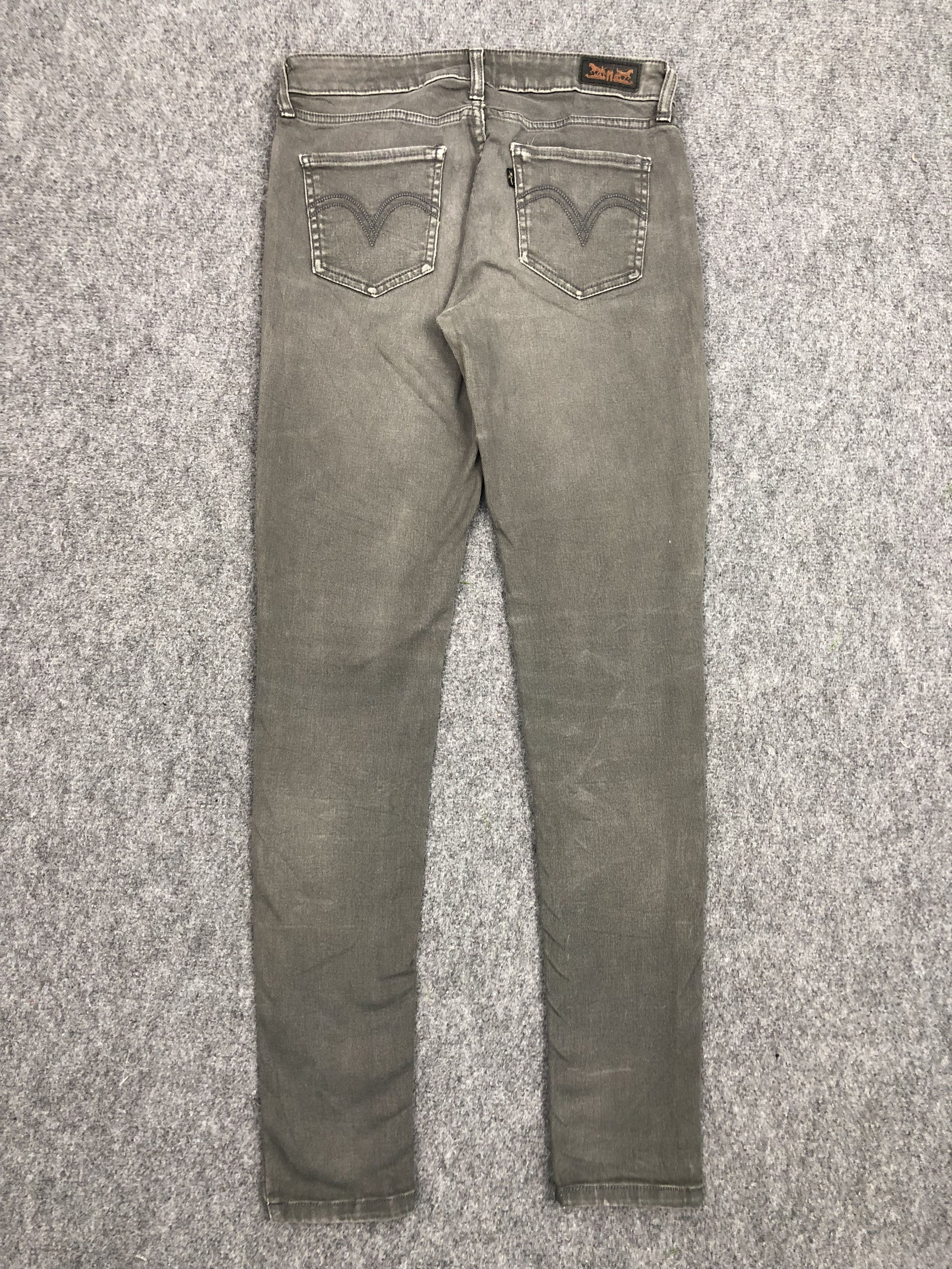 Levi's Vintage Levis Black Skinny Denim DP0314 Size US 30 / EU 46 - 2 Thumbnail