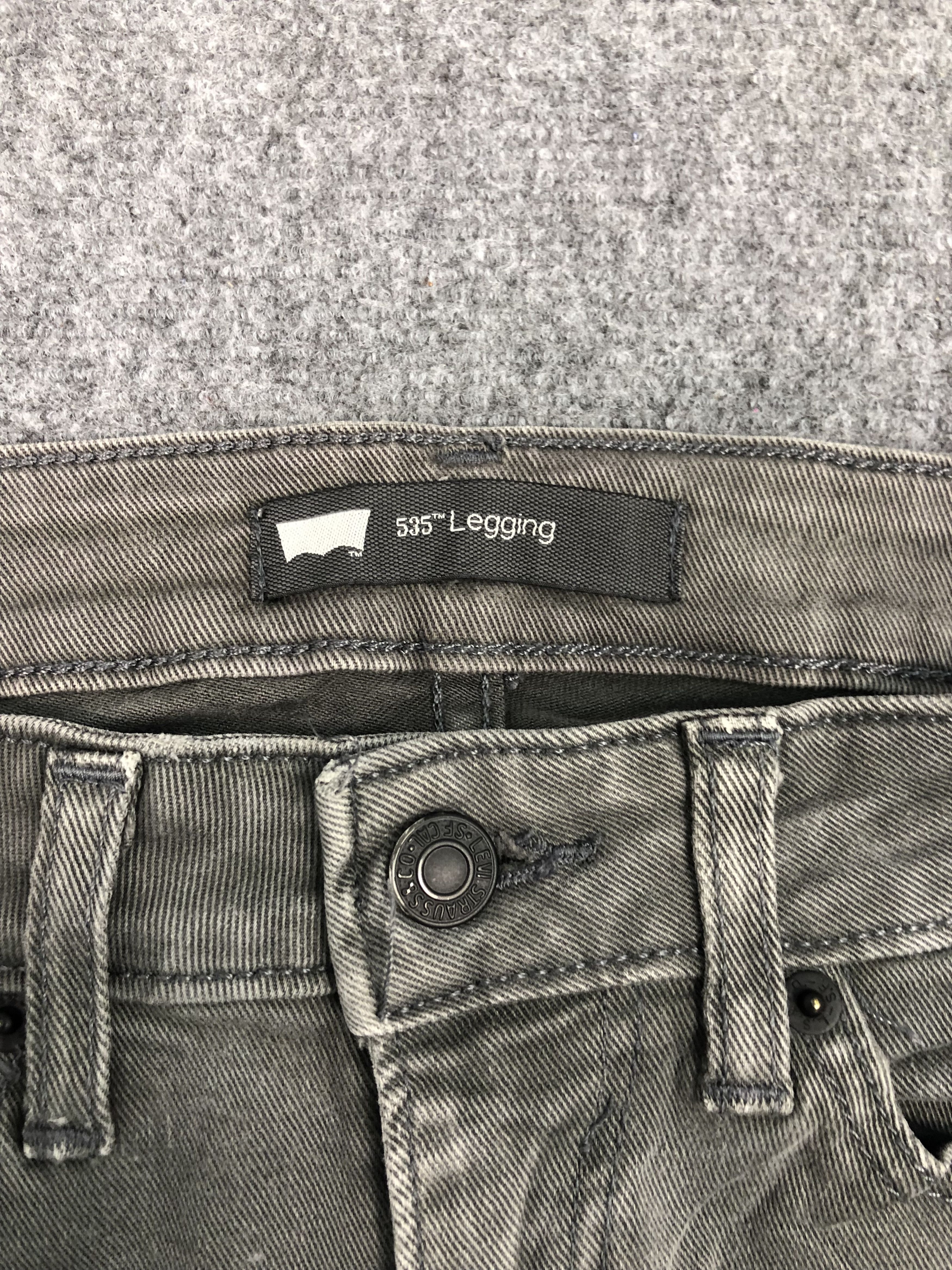 Levi's Vintage Levis Black Skinny Denim DP0314 Size US 30 / EU 46 - 6 Thumbnail