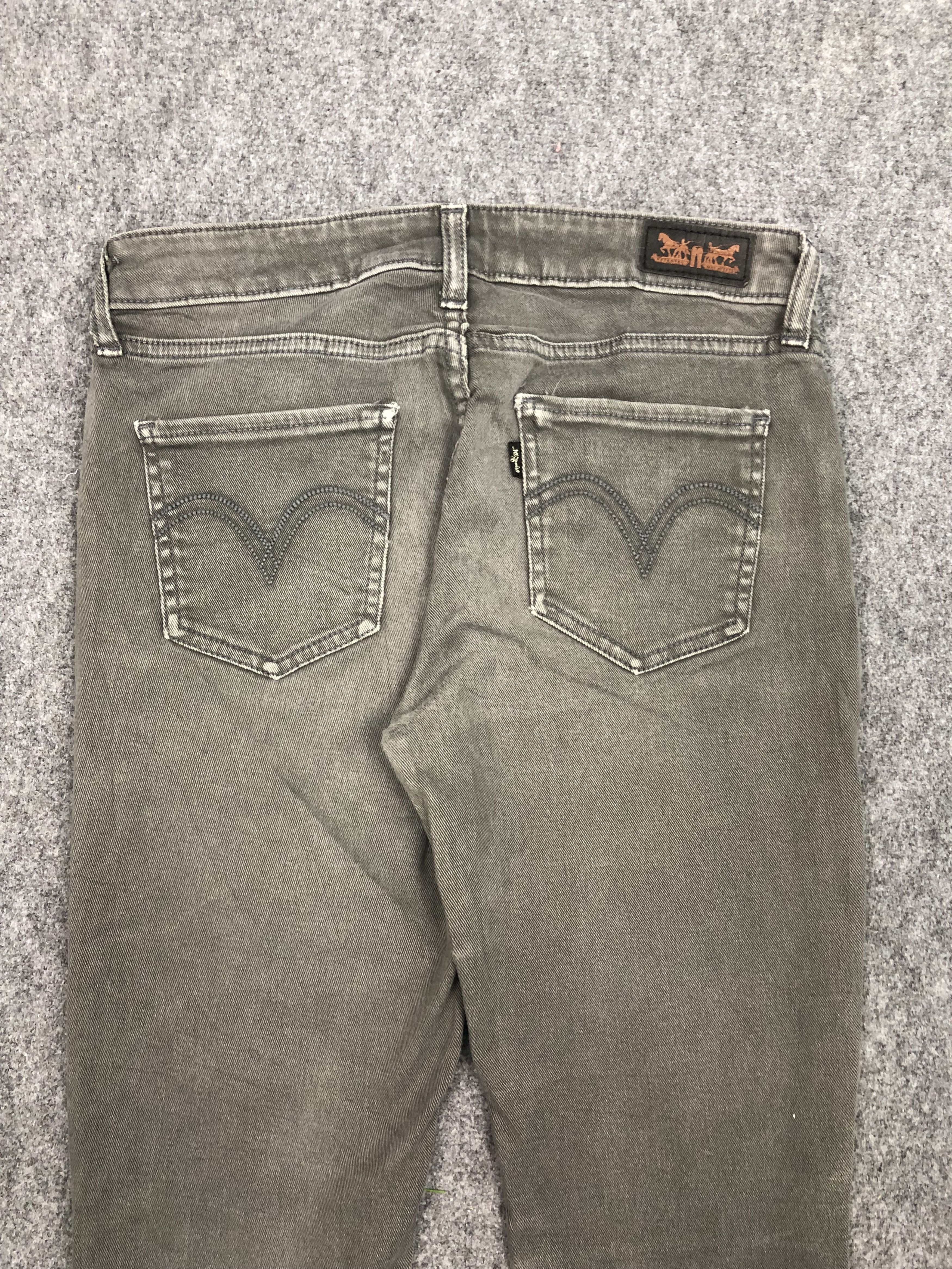 Levi's Vintage Levis Black Skinny Denim DP0314 Size US 30 / EU 46 - 4 Thumbnail