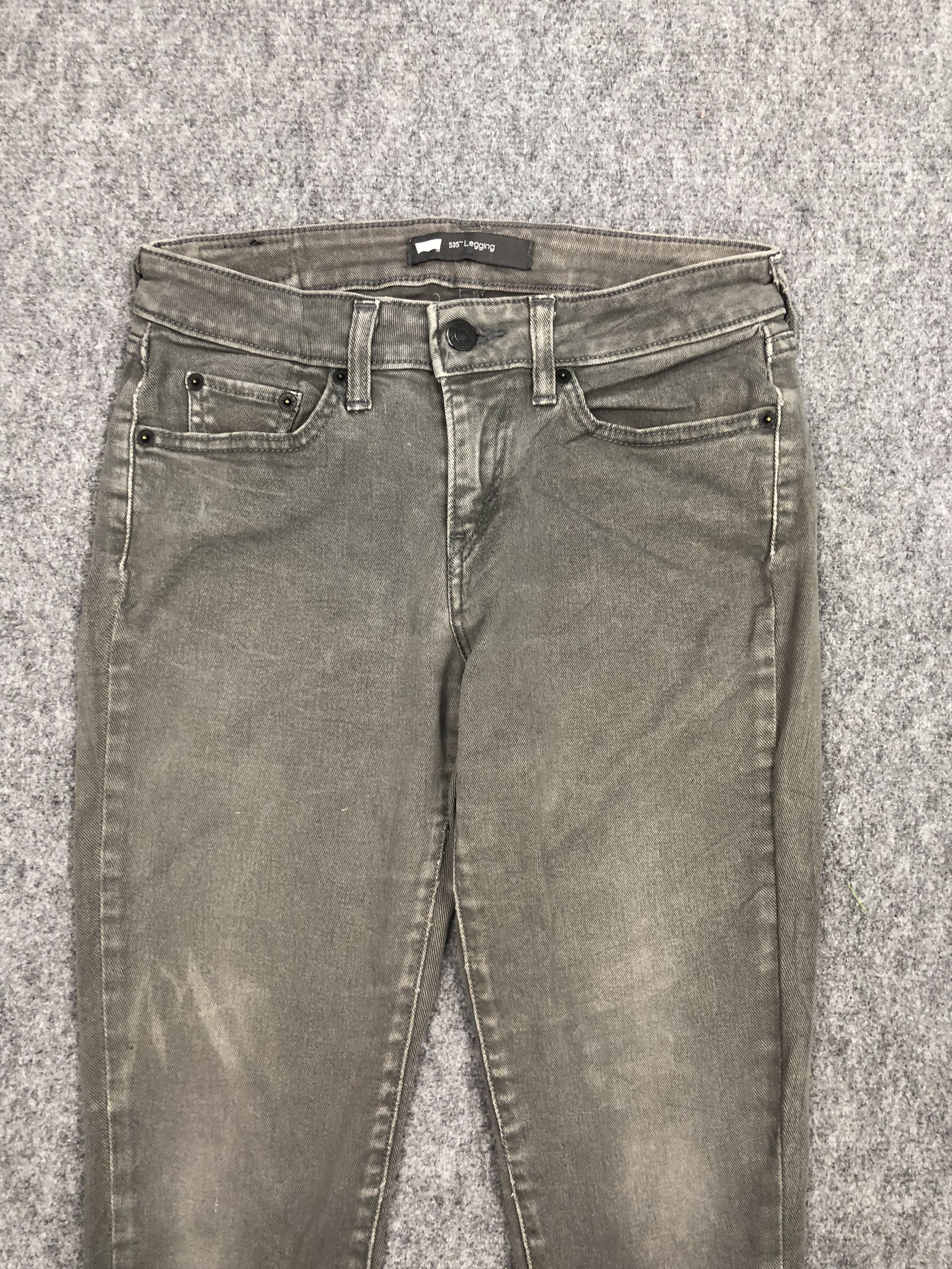 Levi's Vintage Levis Black Skinny Denim DP0314 Size US 30 / EU 46 - 3 Thumbnail