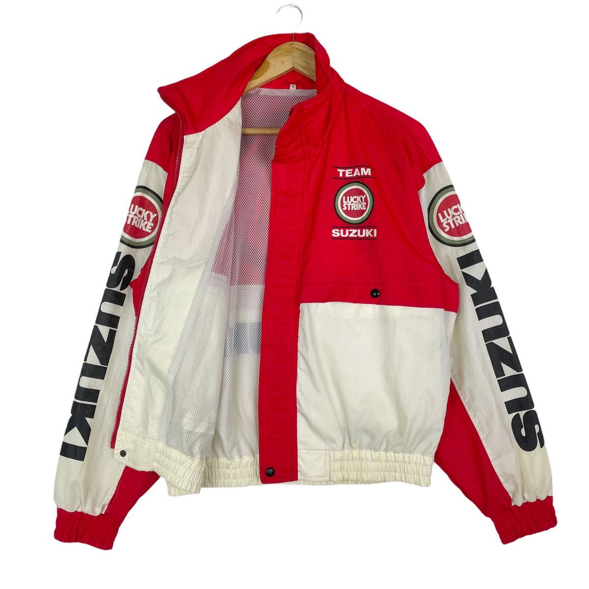 Sports Specialties 🌟90s SUZUKI Team Lucky Strike Light Jacket Size US M / EU 48-50 / 2 - 9 Thumbnail