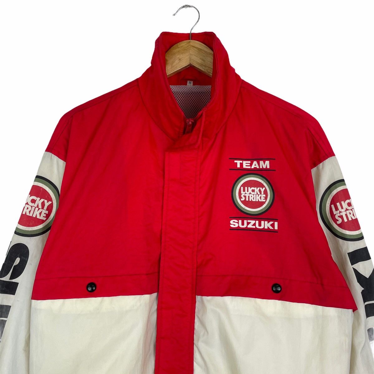 Sports Specialties 🌟90s SUZUKI Team Lucky Strike Light Jacket Size US M / EU 48-50 / 2 - 3 Thumbnail