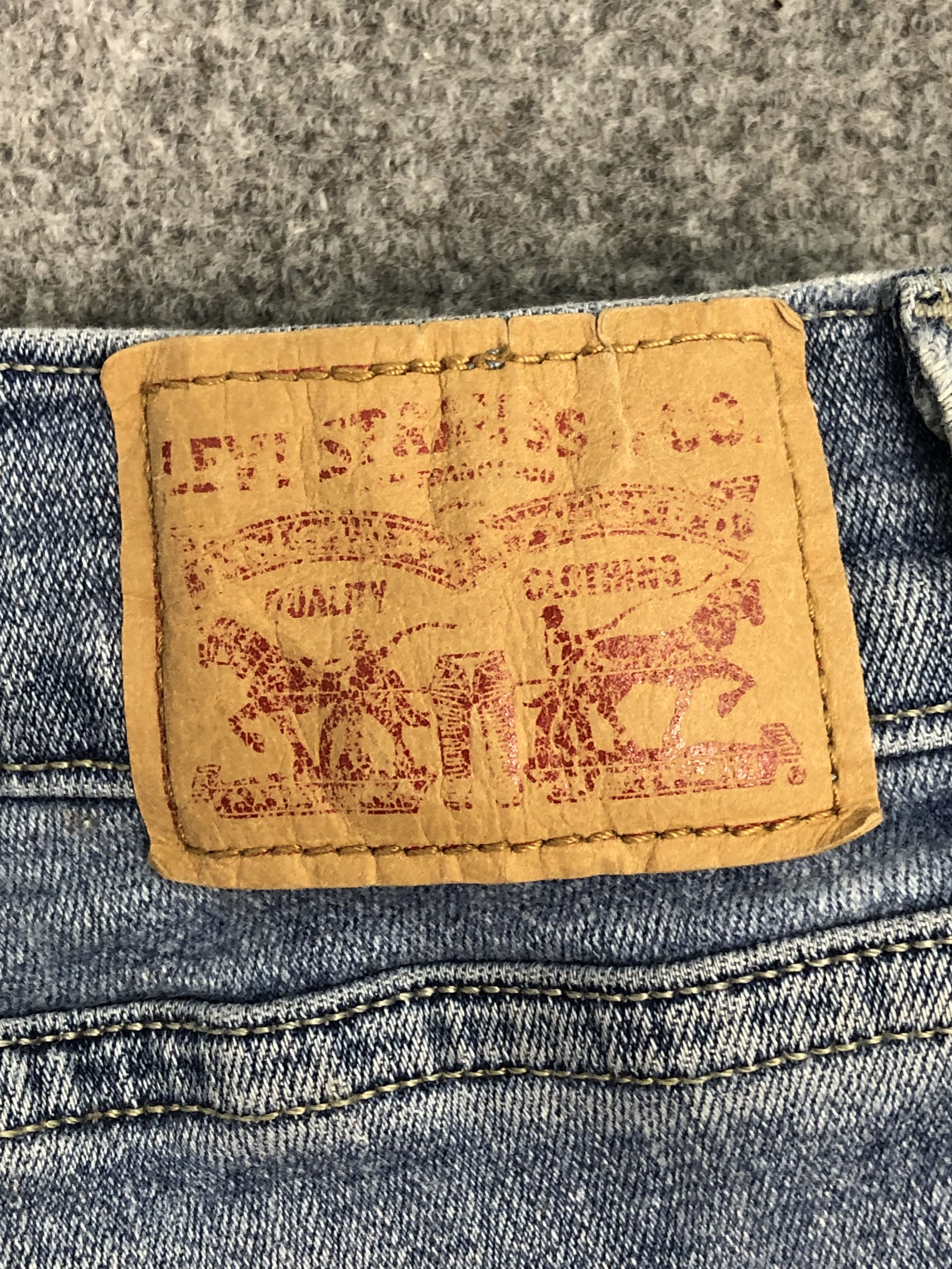 Levi's Vintage Levis 505 Regular Fit Blue Denim DP0315 Size US 30 / EU 46 - 5 Thumbnail