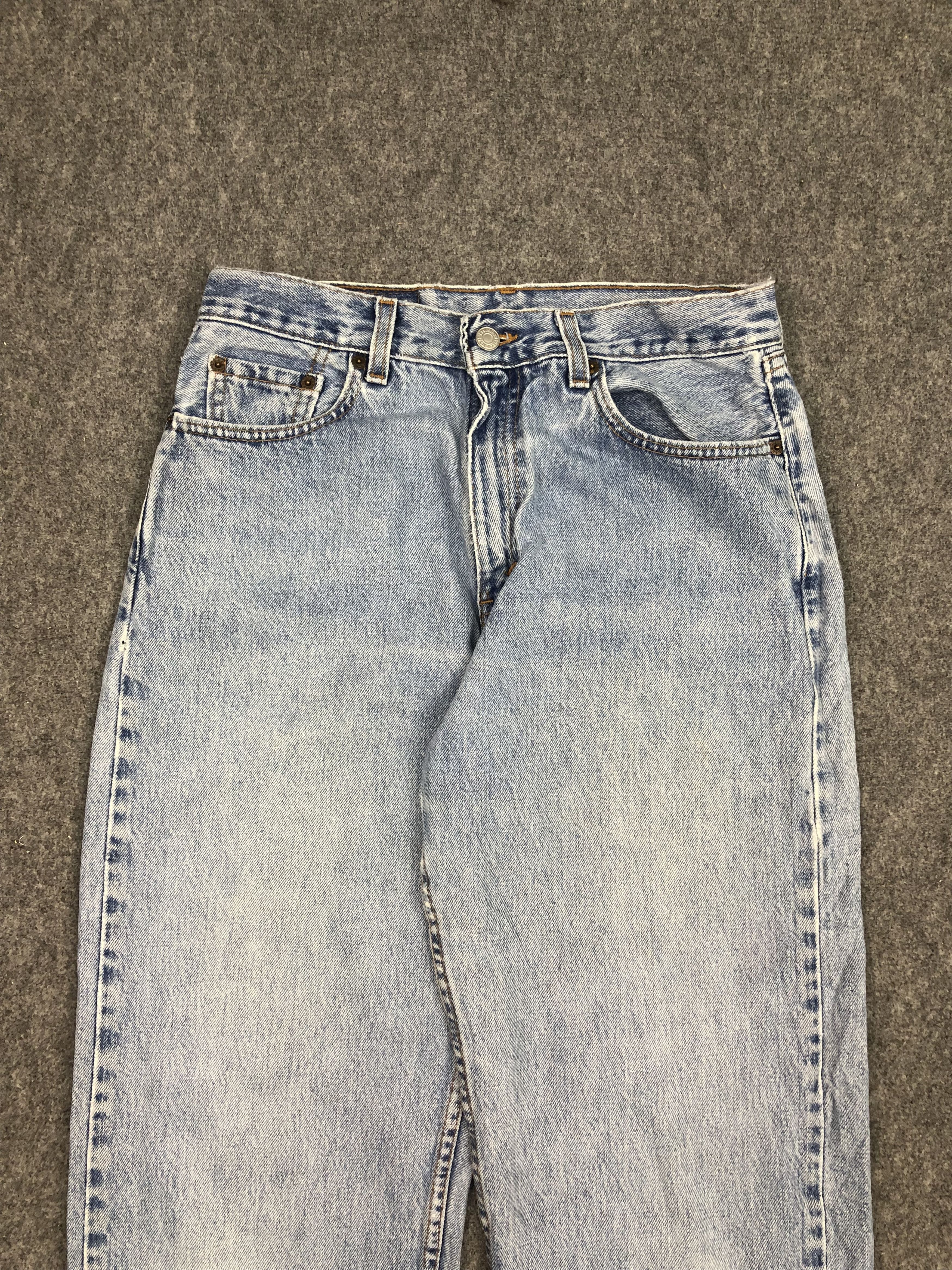 Levi's Vintage Levis 560 Comfort Fit Faded Denim DP0369 Size US 30 / EU 46 - 3 Thumbnail