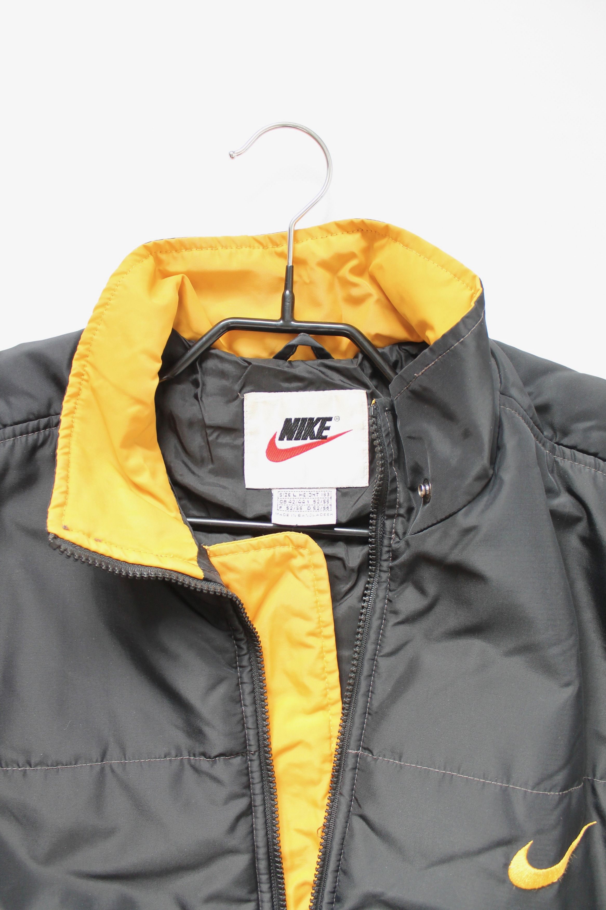 Nike 90's NIKE Vintage Jacket BIG LETTERS LOGO Coat Y2K Size US XL / EU 56 / 4 - 10 Thumbnail