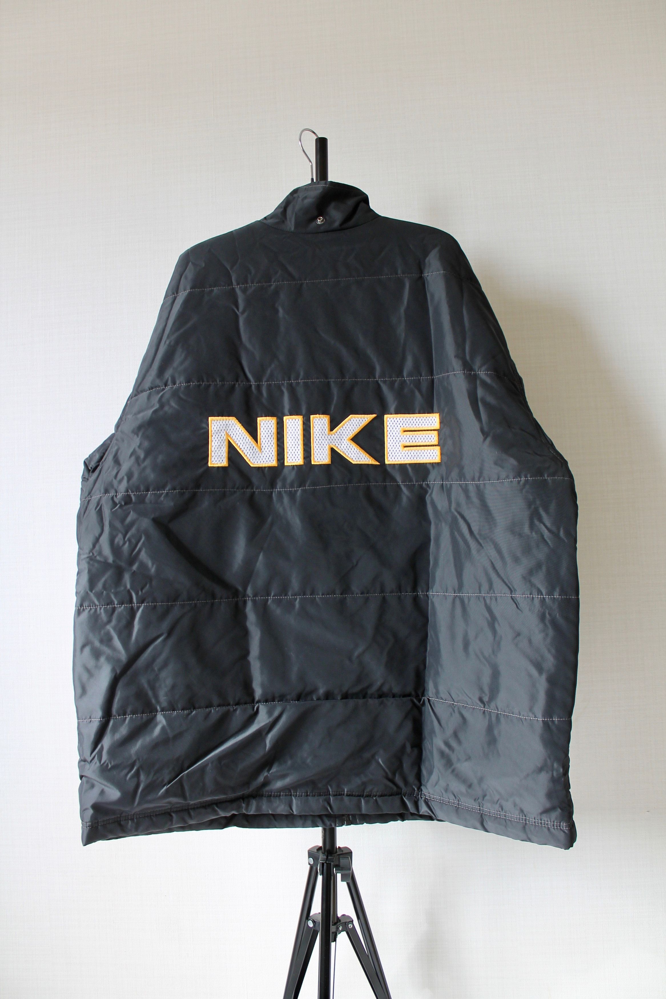 Nike 90's NIKE Vintage Jacket BIG LETTERS LOGO Coat Y2K Size US XL / EU 56 / 4 - 4 Thumbnail