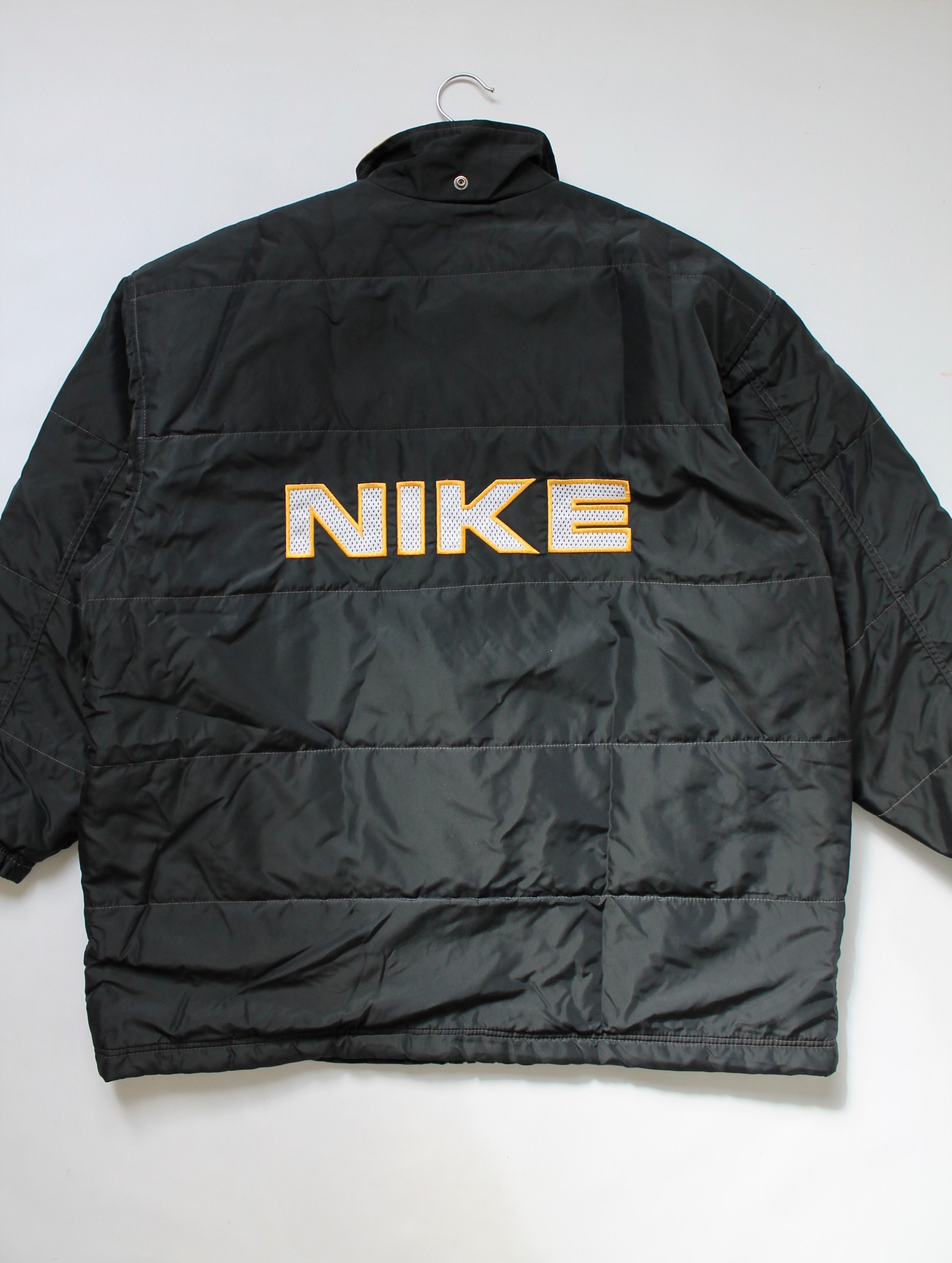 Nike 90's NIKE Vintage Jacket BIG LETTERS LOGO Coat Y2K Size US XL / EU 56 / 4 - 16 Thumbnail