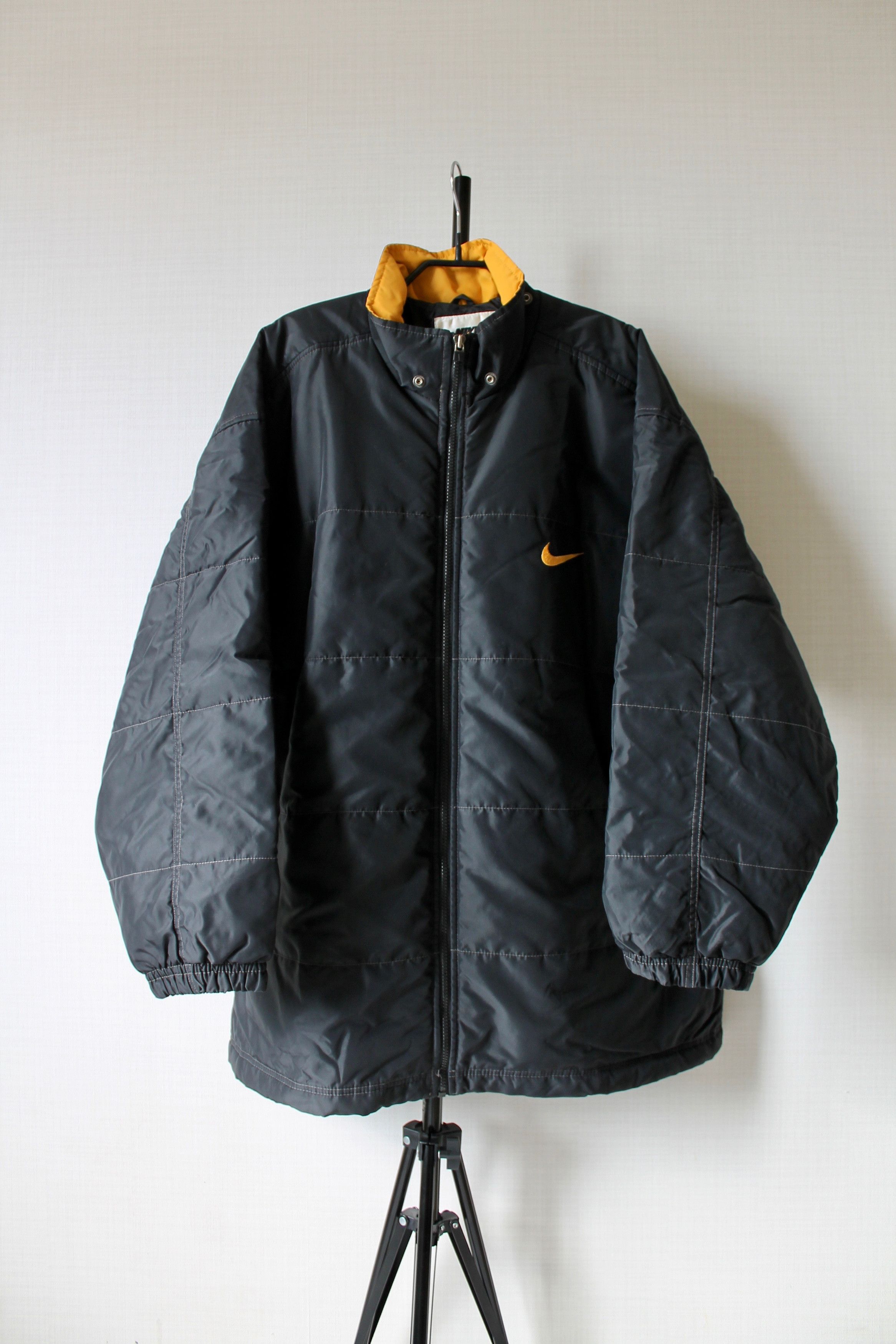 Nike 90's NIKE Vintage Jacket BIG LETTERS LOGO Coat Y2K Size US XL / EU 56 / 4 - 2 Thumbnail
