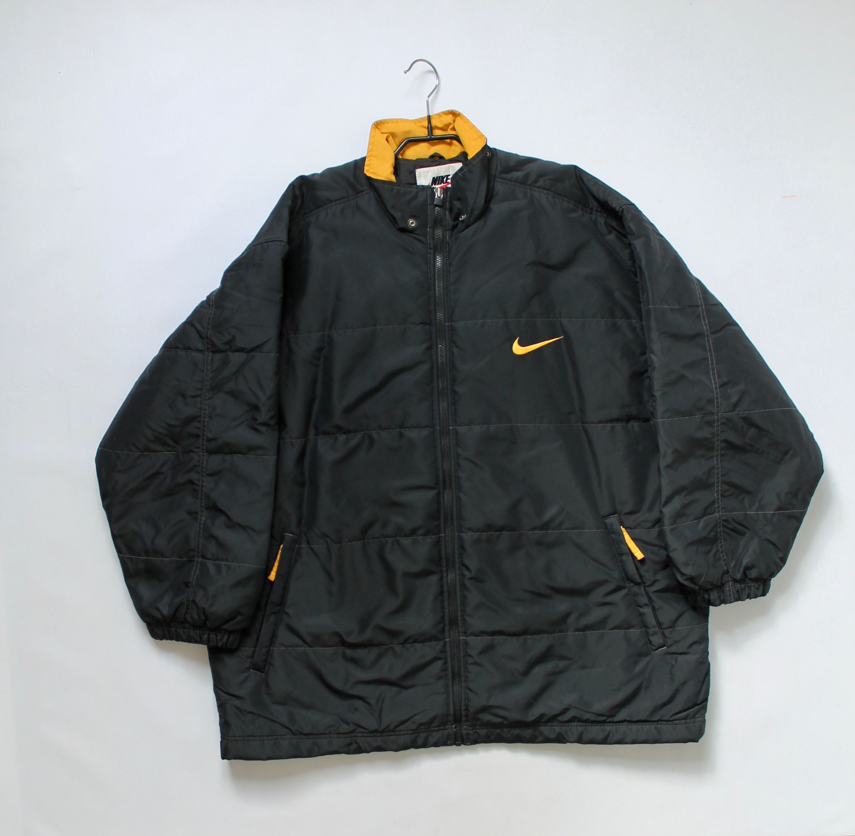 Nike 90's NIKE Vintage Jacket BIG LETTERS LOGO Coat Y2K Size US XL / EU 56 / 4 - 6 Thumbnail