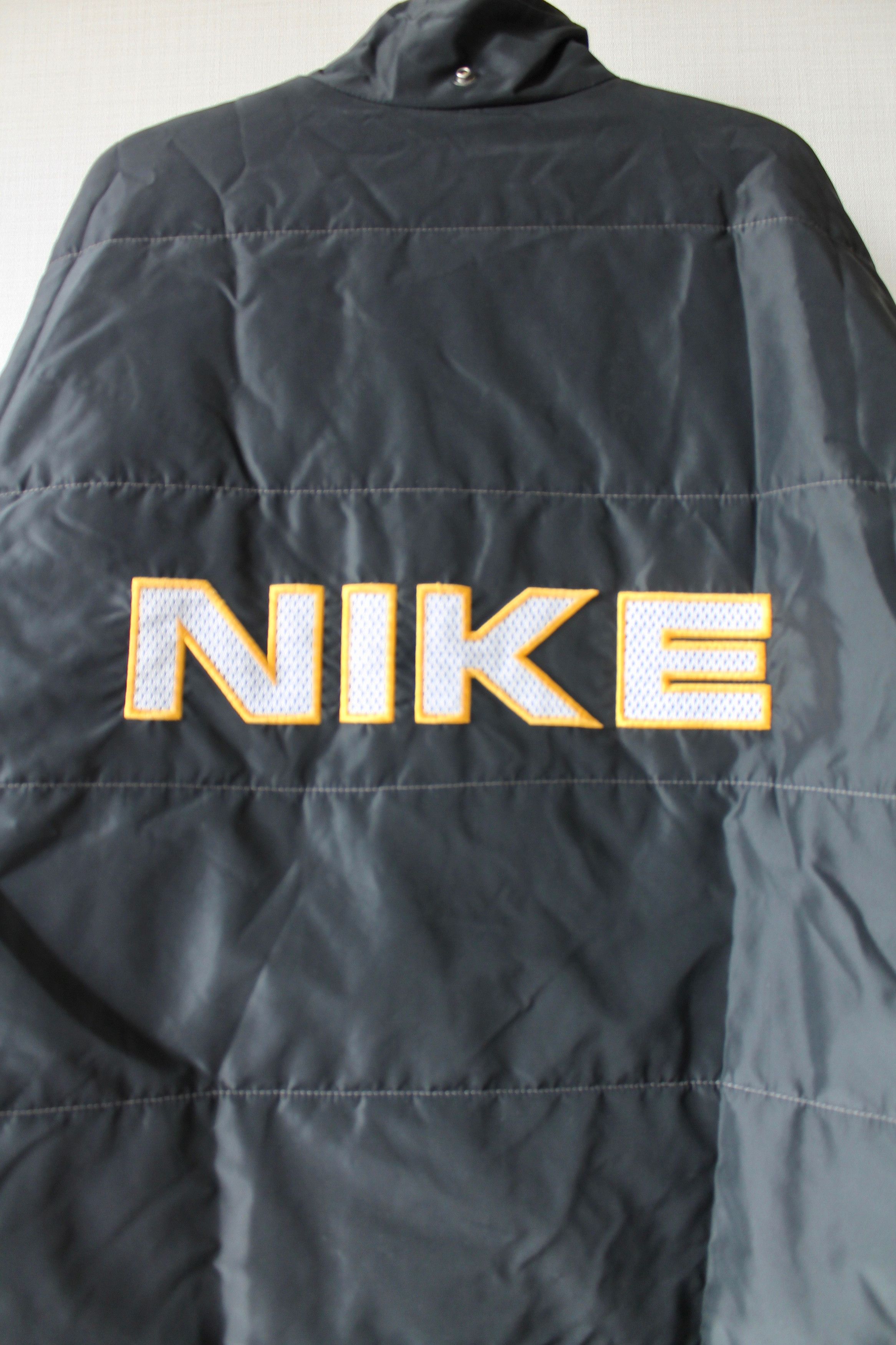 Nike 90's NIKE Vintage Jacket BIG LETTERS LOGO Coat Y2K Size US XL / EU 56 / 4 - 5 Thumbnail