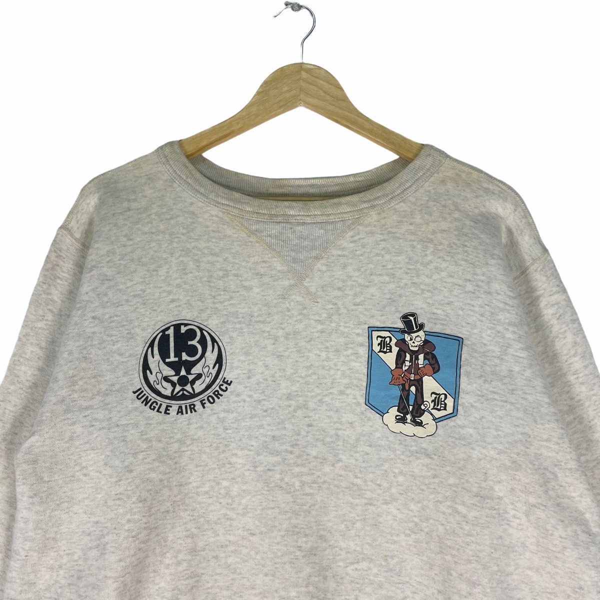 Buzz Rickson's 🔥Buzz Rickson’s Jungle Air Force Sweatshirt Size US L / EU 52-54 / 3 - 3 Thumbnail