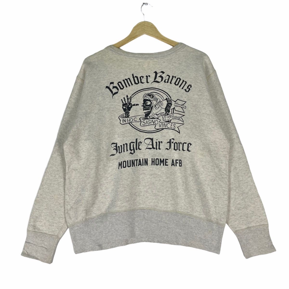 Buzz Rickson's 🔥Buzz Rickson’s Jungle Air Force Sweatshirt Size US L / EU 52-54 / 3 - 1 Thumbnail