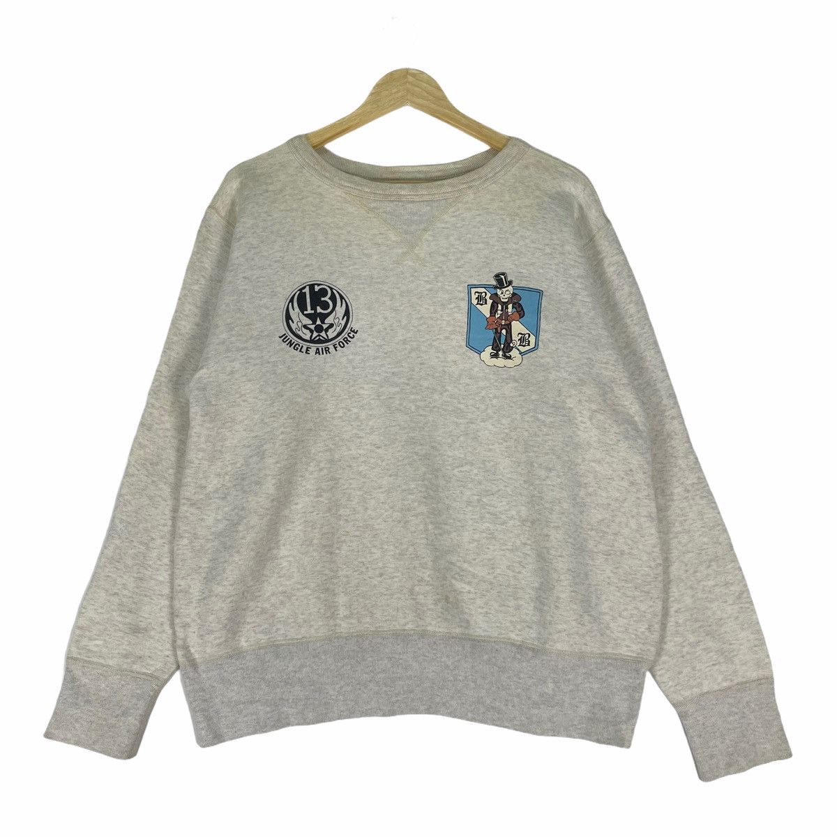 Buzz Rickson's 🔥Buzz Rickson’s Jungle Air Force Sweatshirt Size US L / EU 52-54 / 3 - 2 Thumbnail