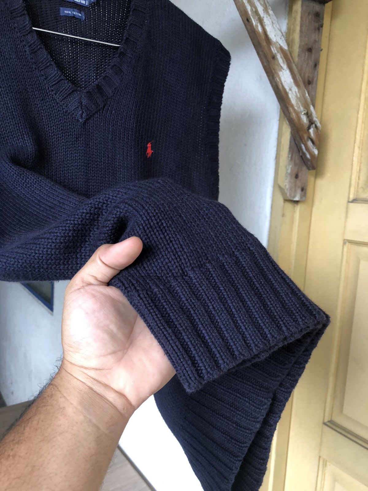 Polo Ralph Lauren Vintage Polo Ralph Lauren Small Pony Knit Vest Size US L / EU 52-54 / 3 - 7 Thumbnail