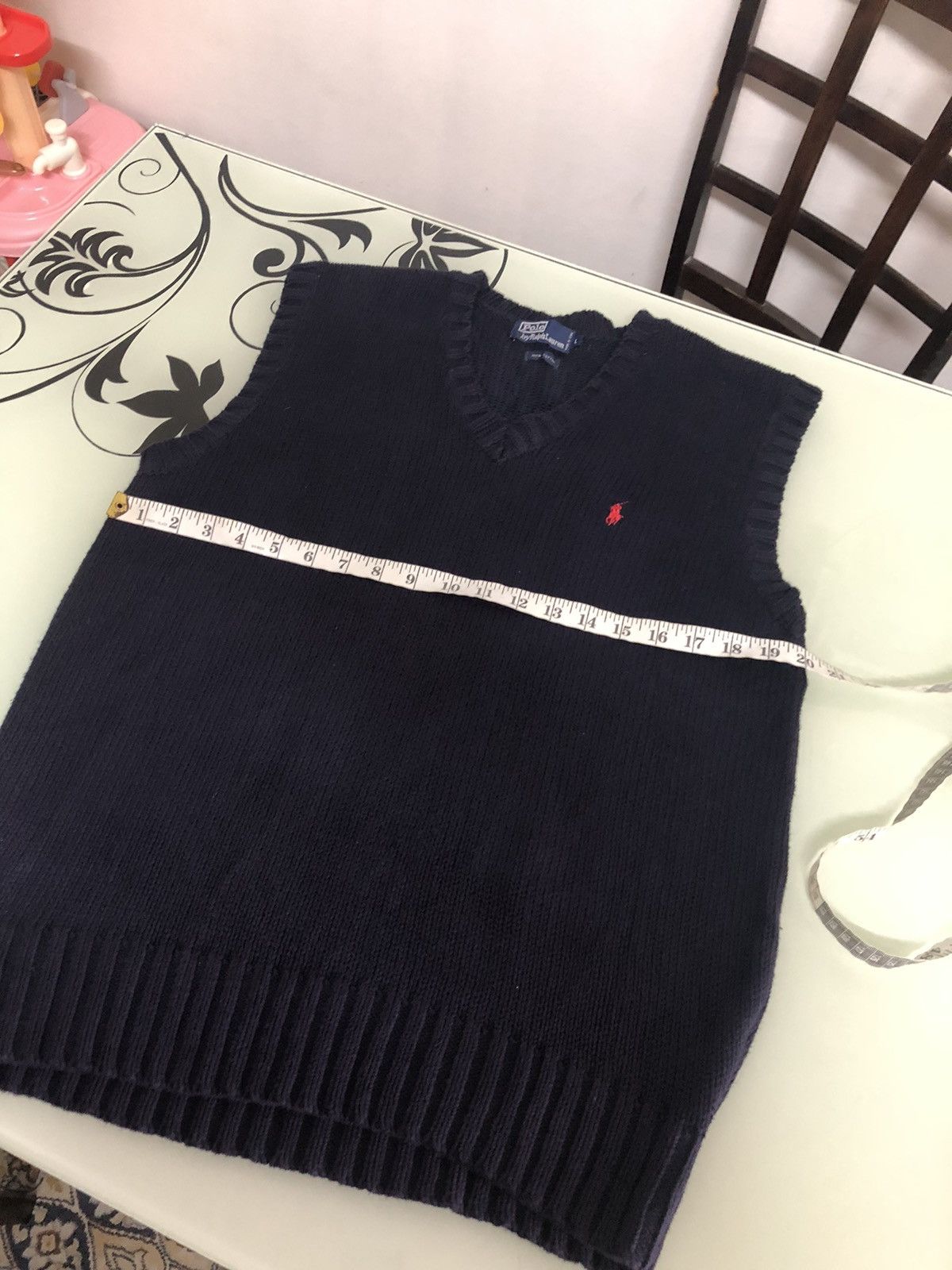 Polo Ralph Lauren Vintage Polo Ralph Lauren Small Pony Knit Vest Size US L / EU 52-54 / 3 - 14 Thumbnail