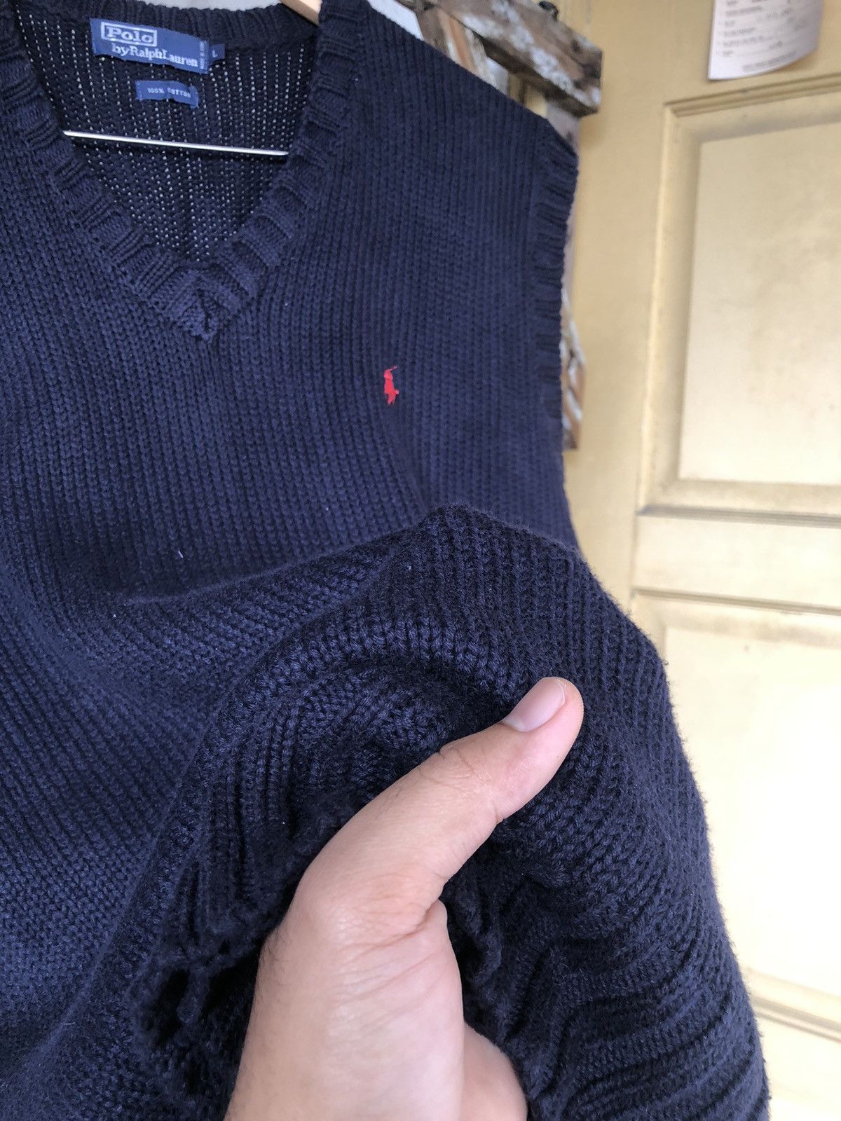 Polo Ralph Lauren Vintage Polo Ralph Lauren Small Pony Knit Vest Size US L / EU 52-54 / 3 - 10 Thumbnail