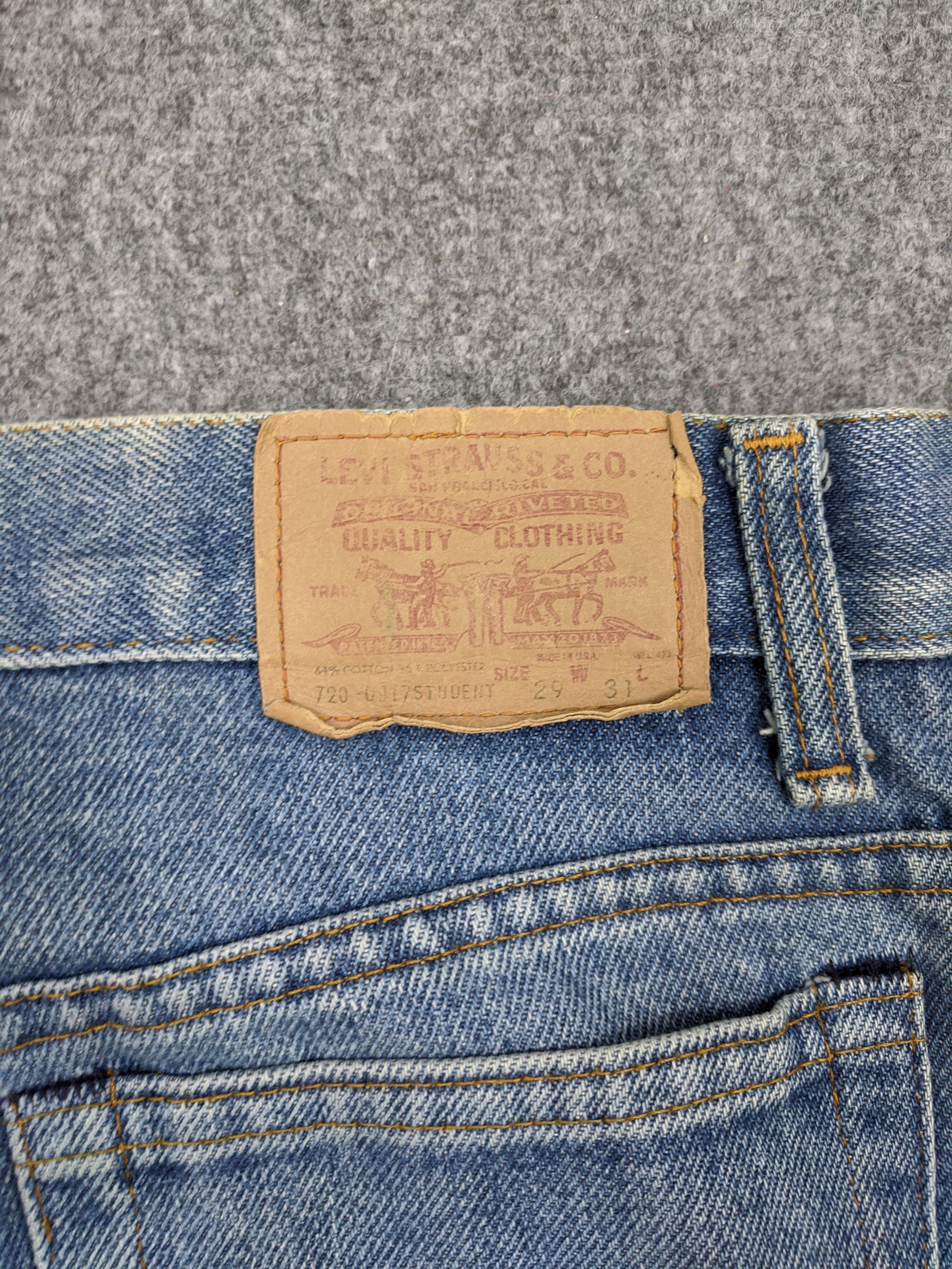 Levi's Vintage Levis 720 Jeans DP0623 Size US 30 / EU 46 - 5 Thumbnail