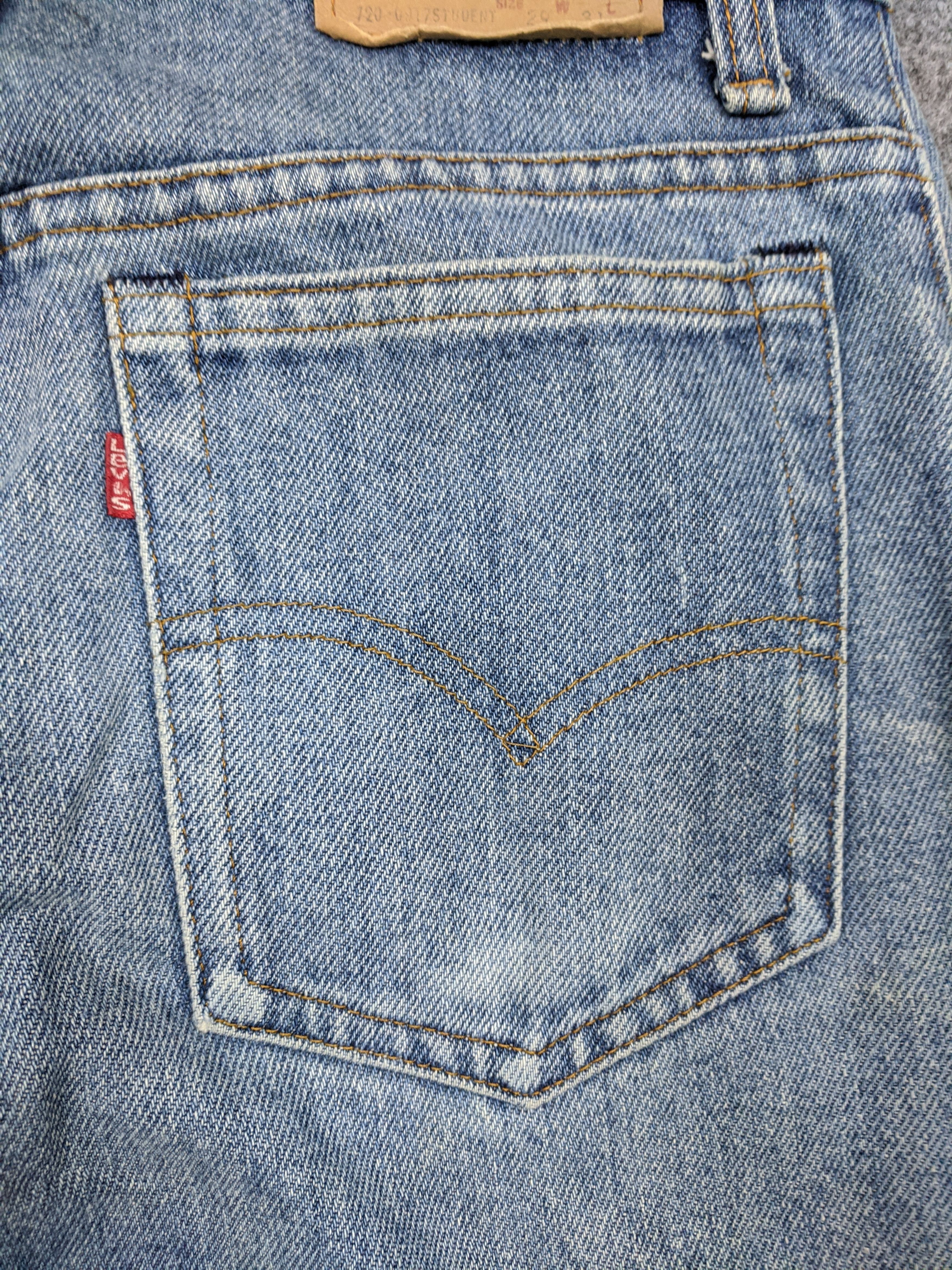 Levi's Vintage Levis 720 Jeans DP0623 Size US 30 / EU 46 - 11 Thumbnail