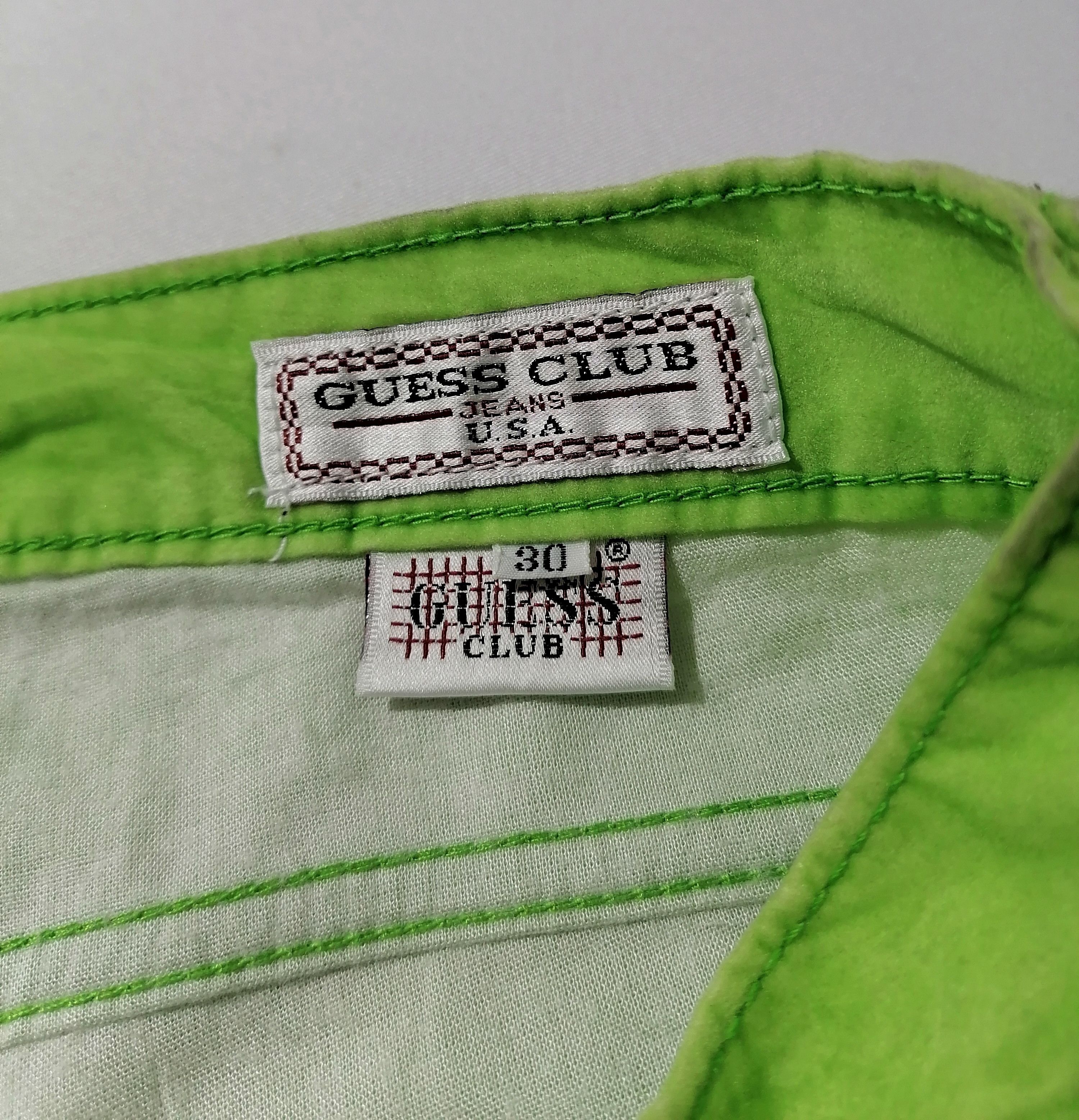 Guess × Vintage Guess Club U.S.A Jeans Size US 30 / EU 46 - 8 Thumbnail
