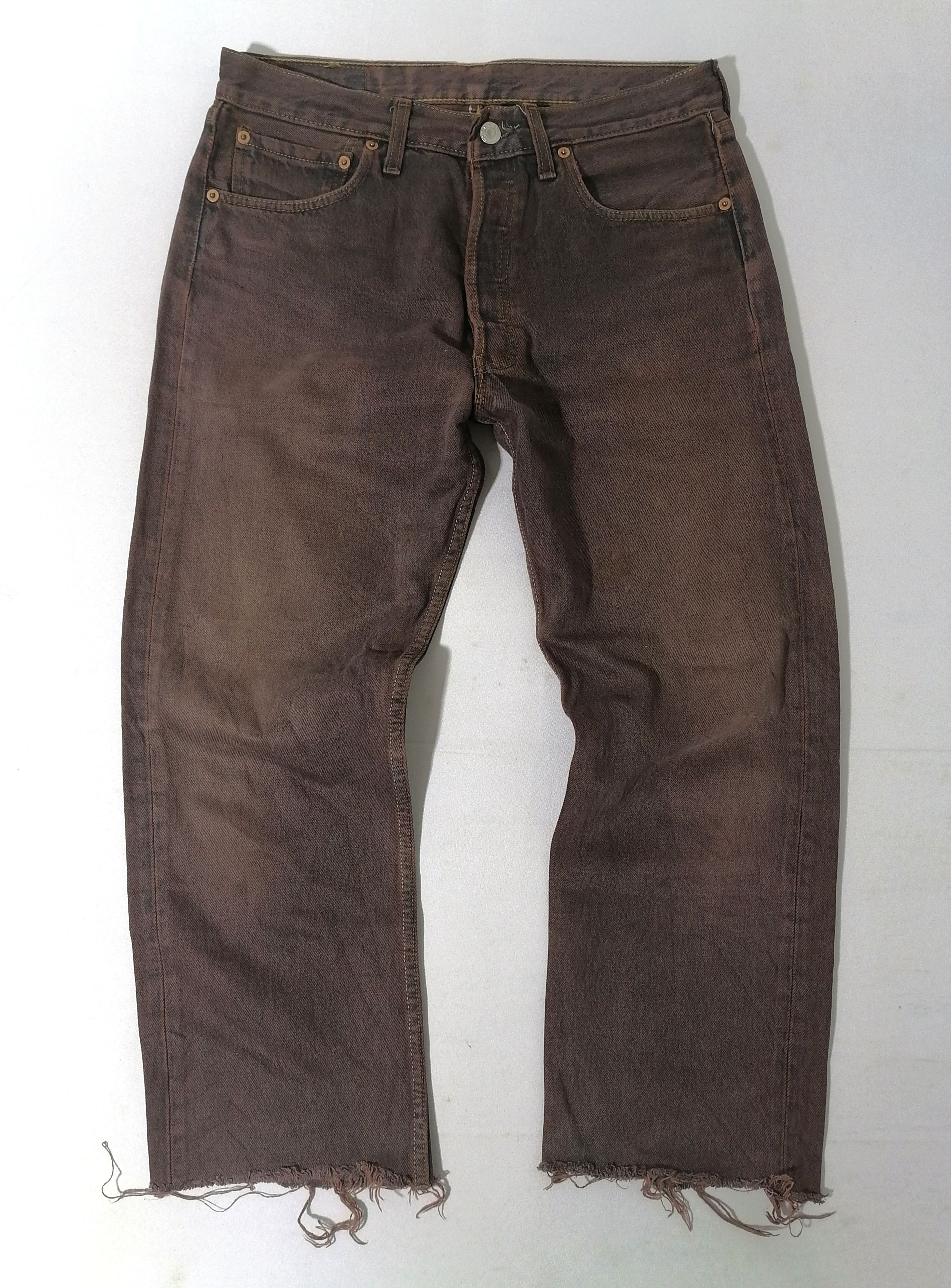 Levi's × Levi's Vintage Clothing 501 Levi's Strauss Fly Button Coloured Denim Jeans Size US 32 / EU 48 - 1 Thumbnail