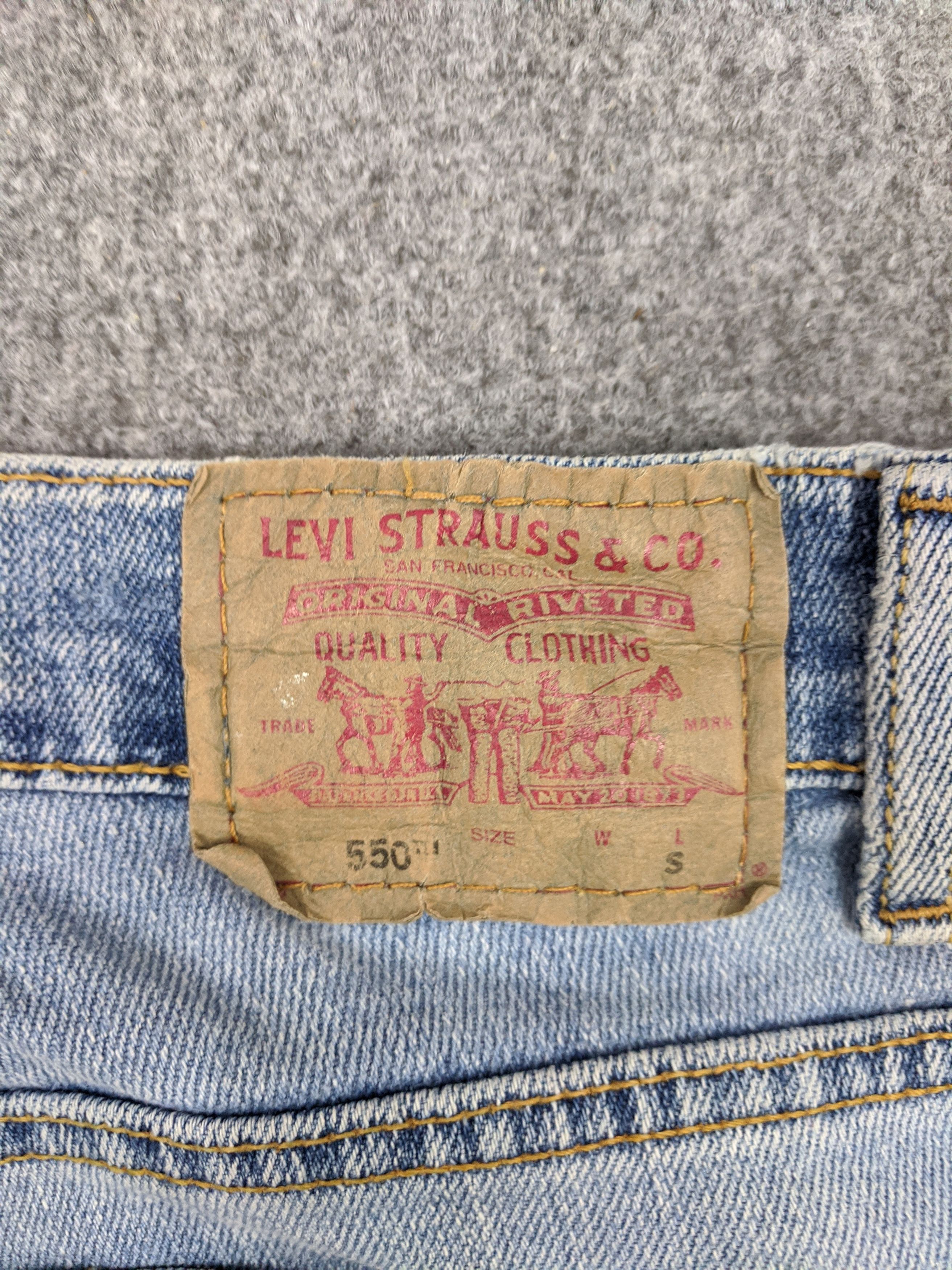 Levi's Vintage Levis 550 Jeans DP0627 Size US 30 / EU 46 - 4 Thumbnail