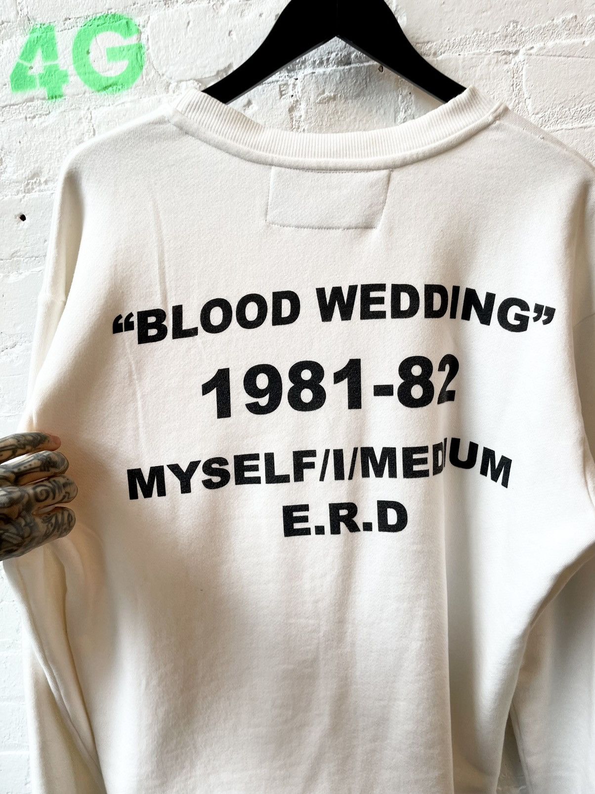 Enfants Riches Deprimes ERD BLOOD WEDDING NEW SWEATER 4Gseller Size US L / EU 52-54 / 3 - 1 Thumbnail