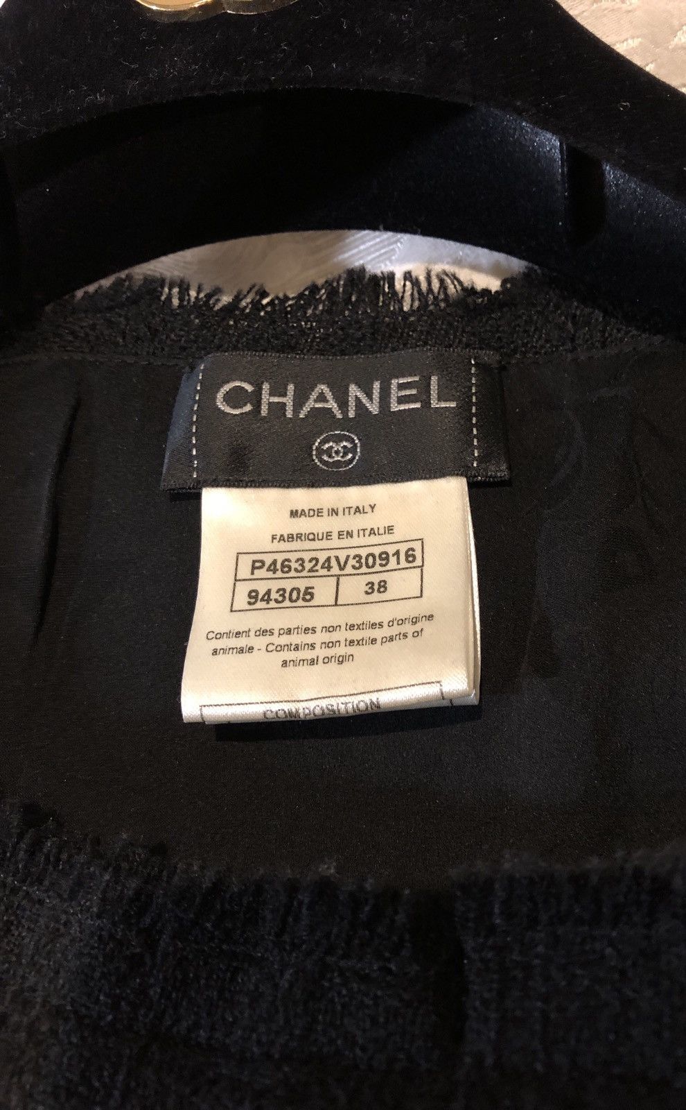 Chanel Chanel Wool Vest With Logo Pin Size S / US 4 / IT 40 - 4 Thumbnail