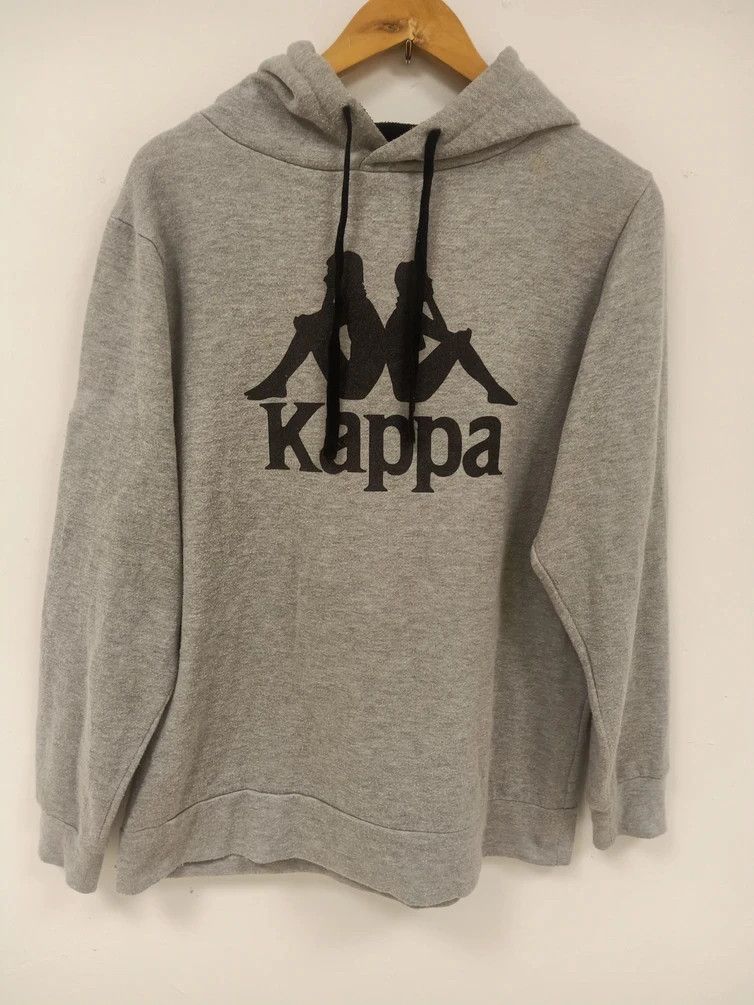 Kappa × Vintage vintage 90s sweatshirt hoodie kappa big logo Size US M / EU 48-50 / 2 - 1 Thumbnail
